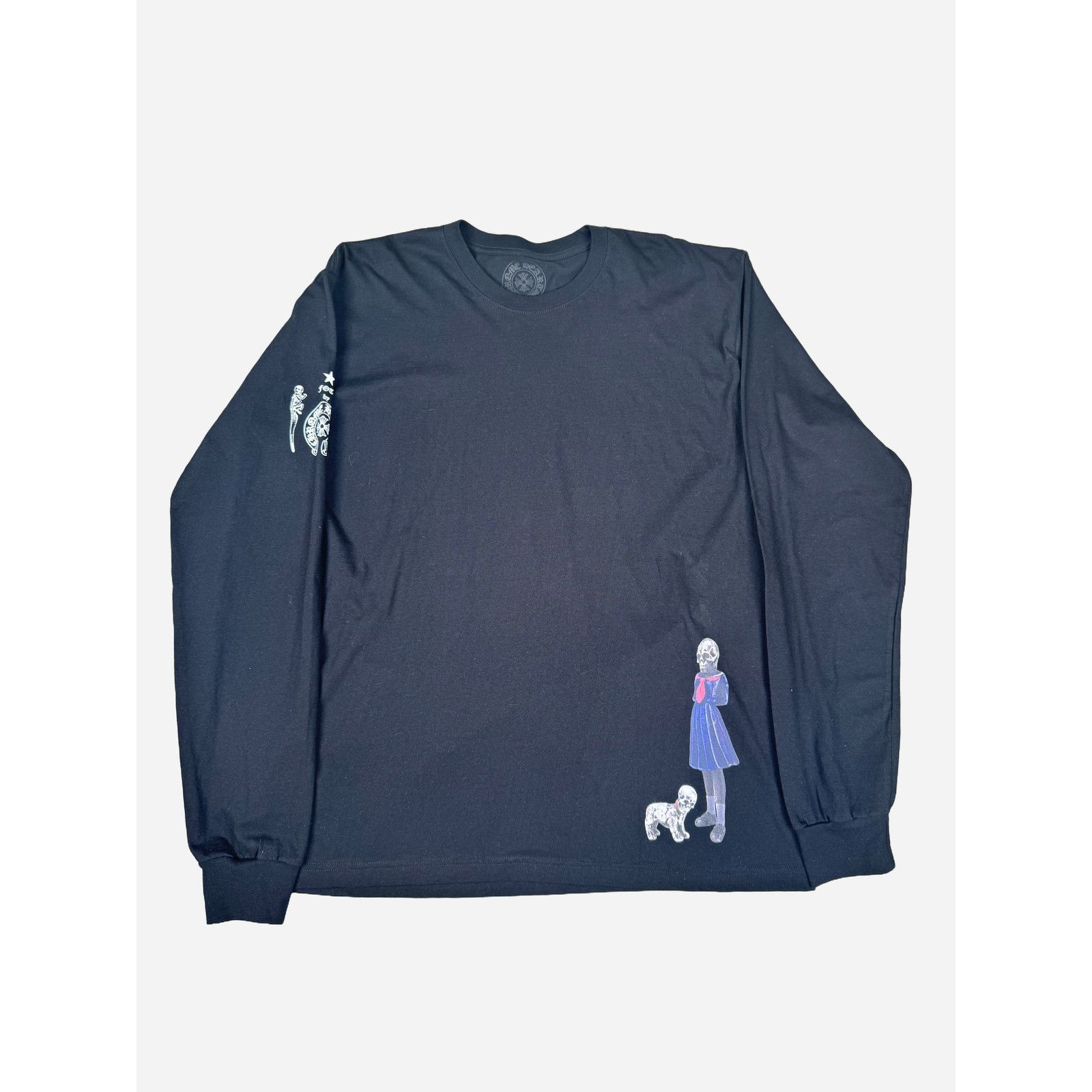 クロムハーツ★入手困難★ FOTI LONG SLEEVE LS TEE ★BLUE★ クロムハーツ☆入手困難☆ FOTI LONG SLEEVE LS TEE ☆BLUE