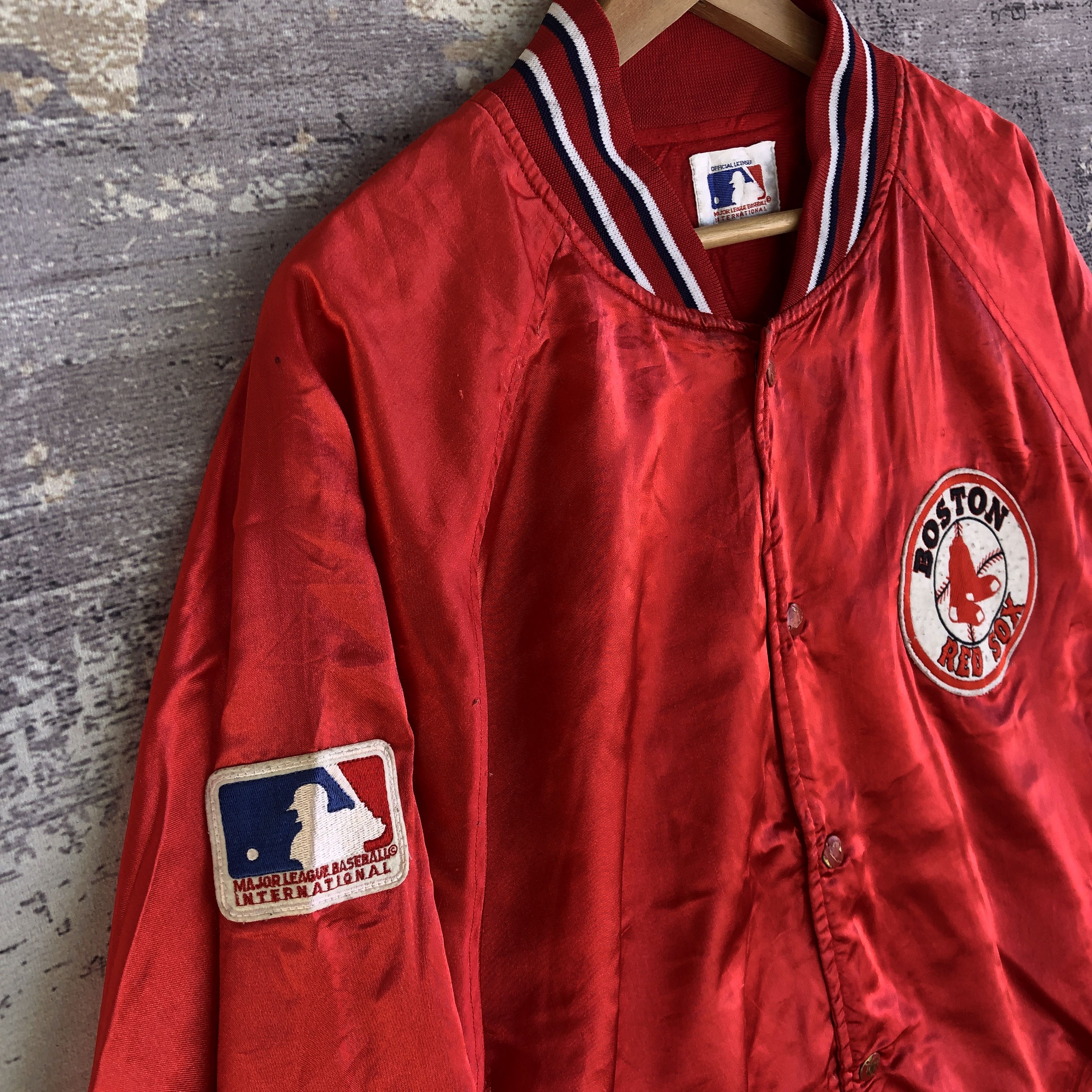 Vintage Vintage Boston Sox Baseball Jackets MLB Baseball Wool Jacket Size US L / EU 52-54 / 3 - 8 Thumbnail