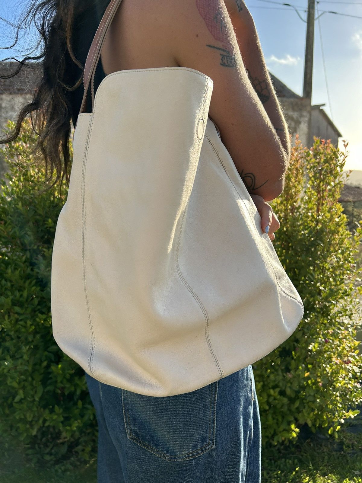 Tod's Tods Classic Shoulder Cream Bag Size ONE SIZE - 1 Thumbnail