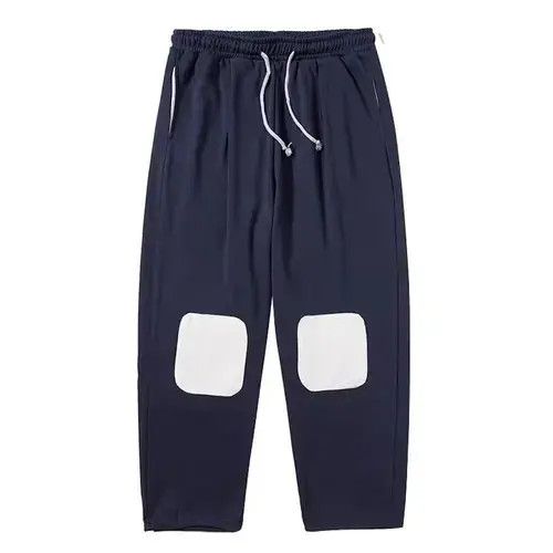 Jean 20AW Indigo Union Japan Navy Patchwork Minimal Pants Size US 32 / EU 48 - 1 Thumbnail