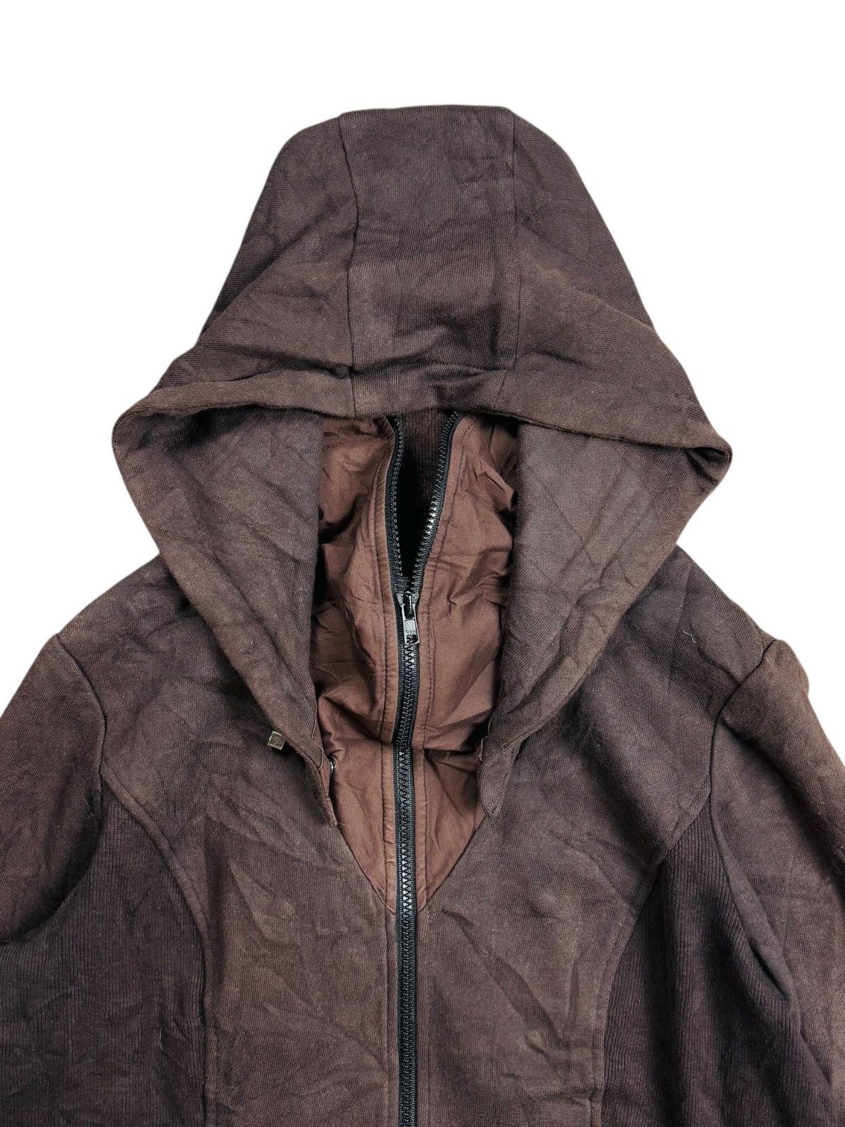 Le Grande Bleu (L.G.B.) 2000s Look Low - Double Chest Gimp Hooded Jacket Size US M / EU 48-50 / 2 - 6 Thumbnail