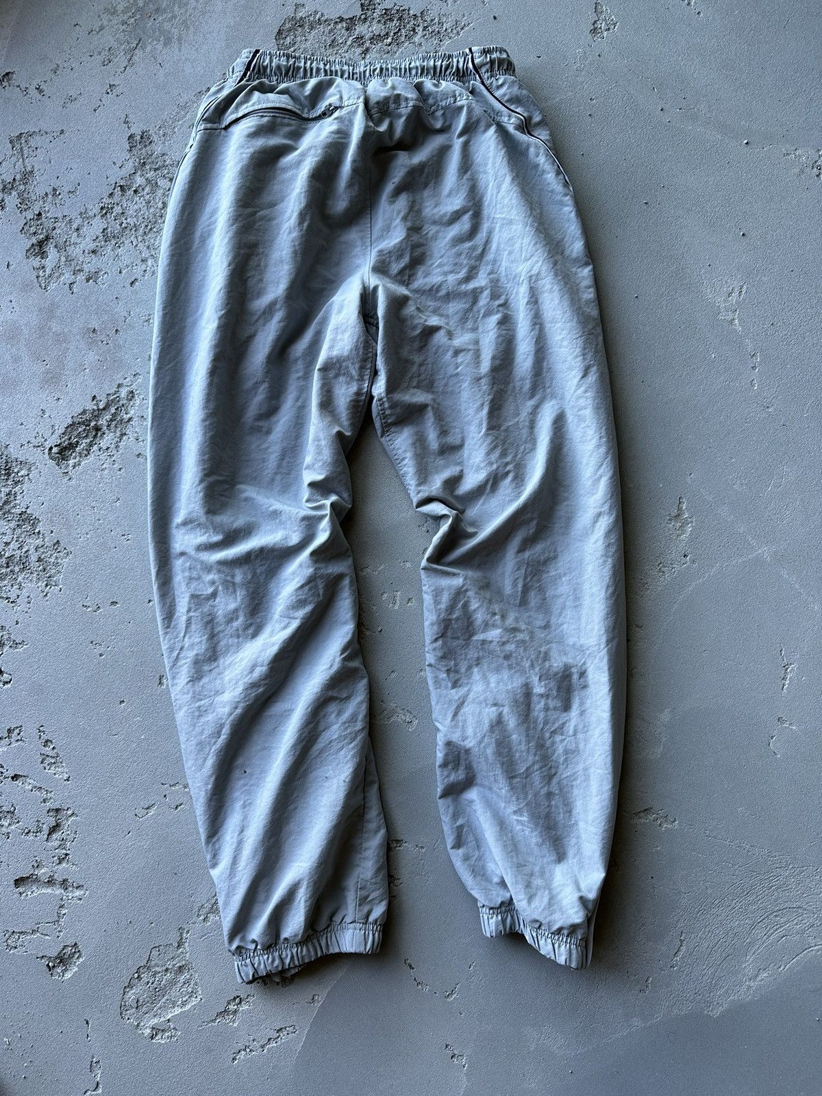 Nike Vintage Y2K Nike Nylon Drill Track Pants Double Swoosh Size US 32 / EU 48 - 2 Thumbnail