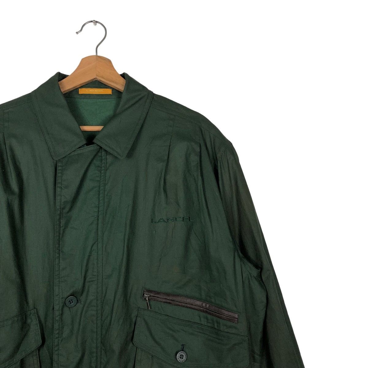 Japanese Brand 🔥VINTAGE BOMBER JACKET BONDAGE BIG POCKET LANCEL Size US M / EU 48-50 / 2 - 6 Thumbnail