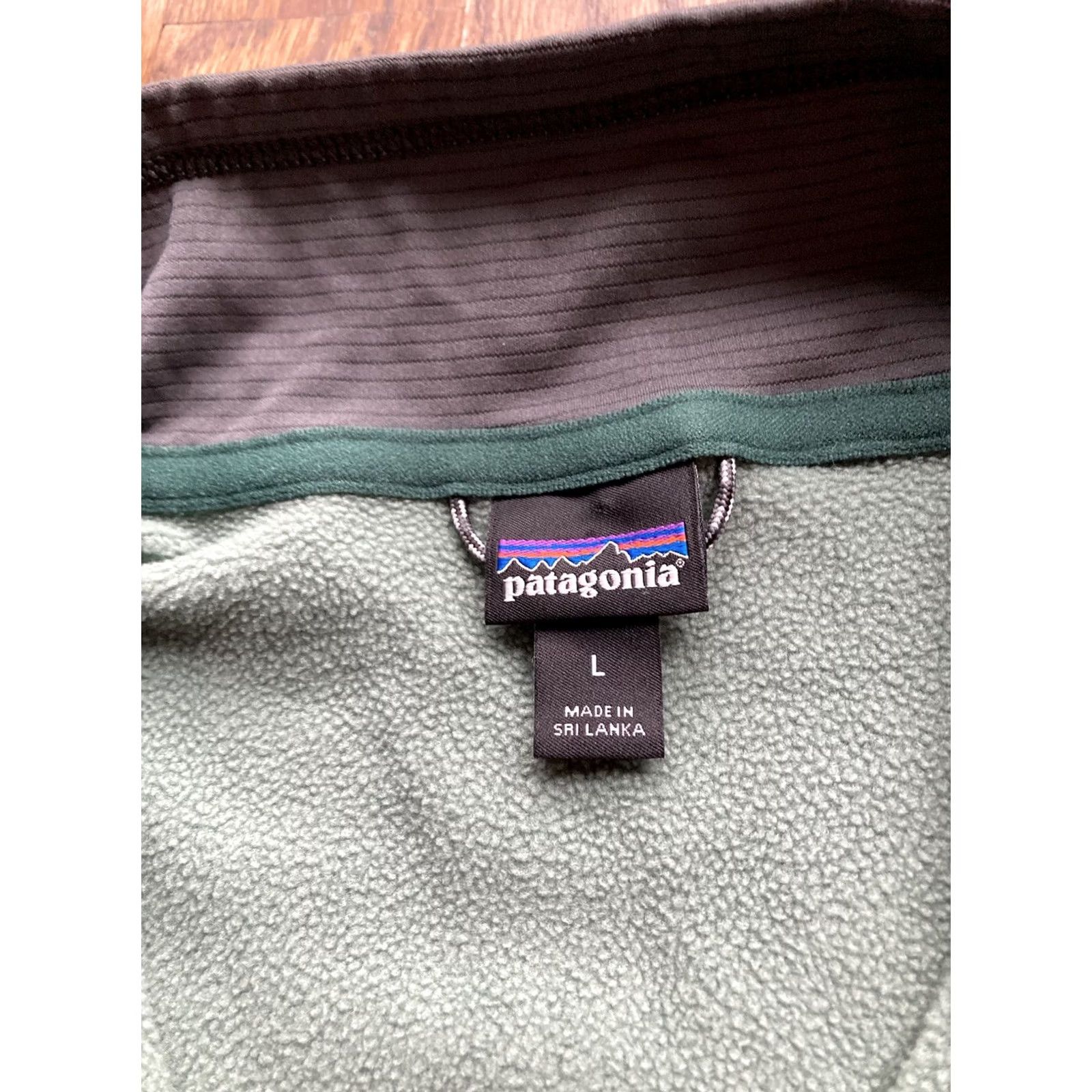 Patagonia Patagonia R1 Daily Jacket Womens Large Green 1/2 Zip Neck Pullover Stretch Size L / US 10 / IT 46 - 6 Thumbnail