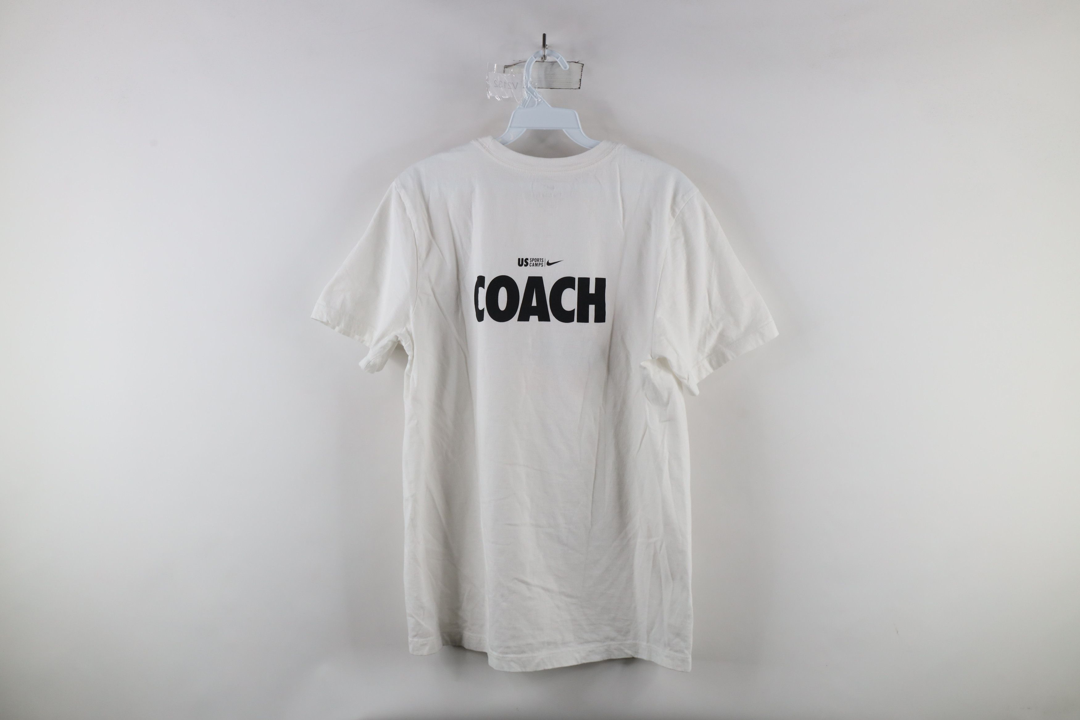 Nike × Vintage Nike Out Center Swoosh Lacrosse Camp Short Sleeve T-Shirt Size US M / EU 48-50 / 2 - 9 Thumbnail