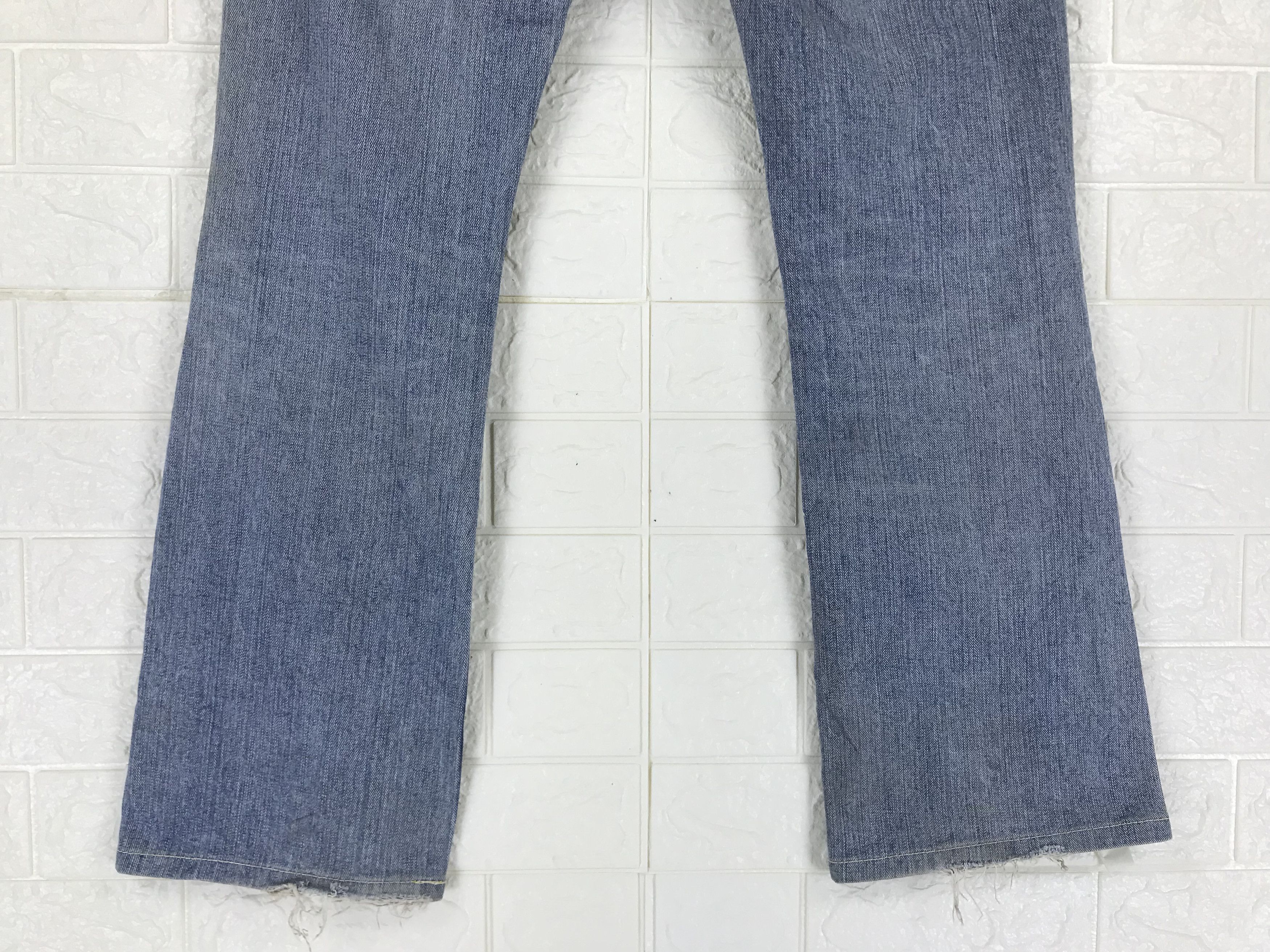 Lee Vintage Lee Riders Distressed Flare Jeans Size US 32 / EU 48 - 7 Thumbnail
