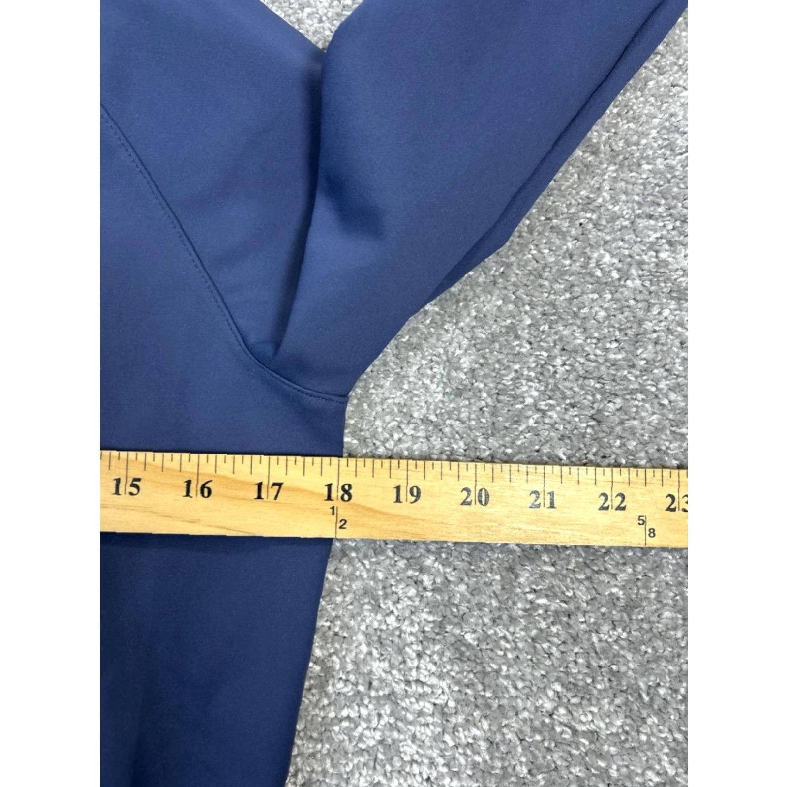 Outdoor Voices Outdoor Voices Womens Large Blue Quarter Zip Sweater Pullover Winter Spring Fall Size L / US 10 / IT 46 - 5 Thumbnail