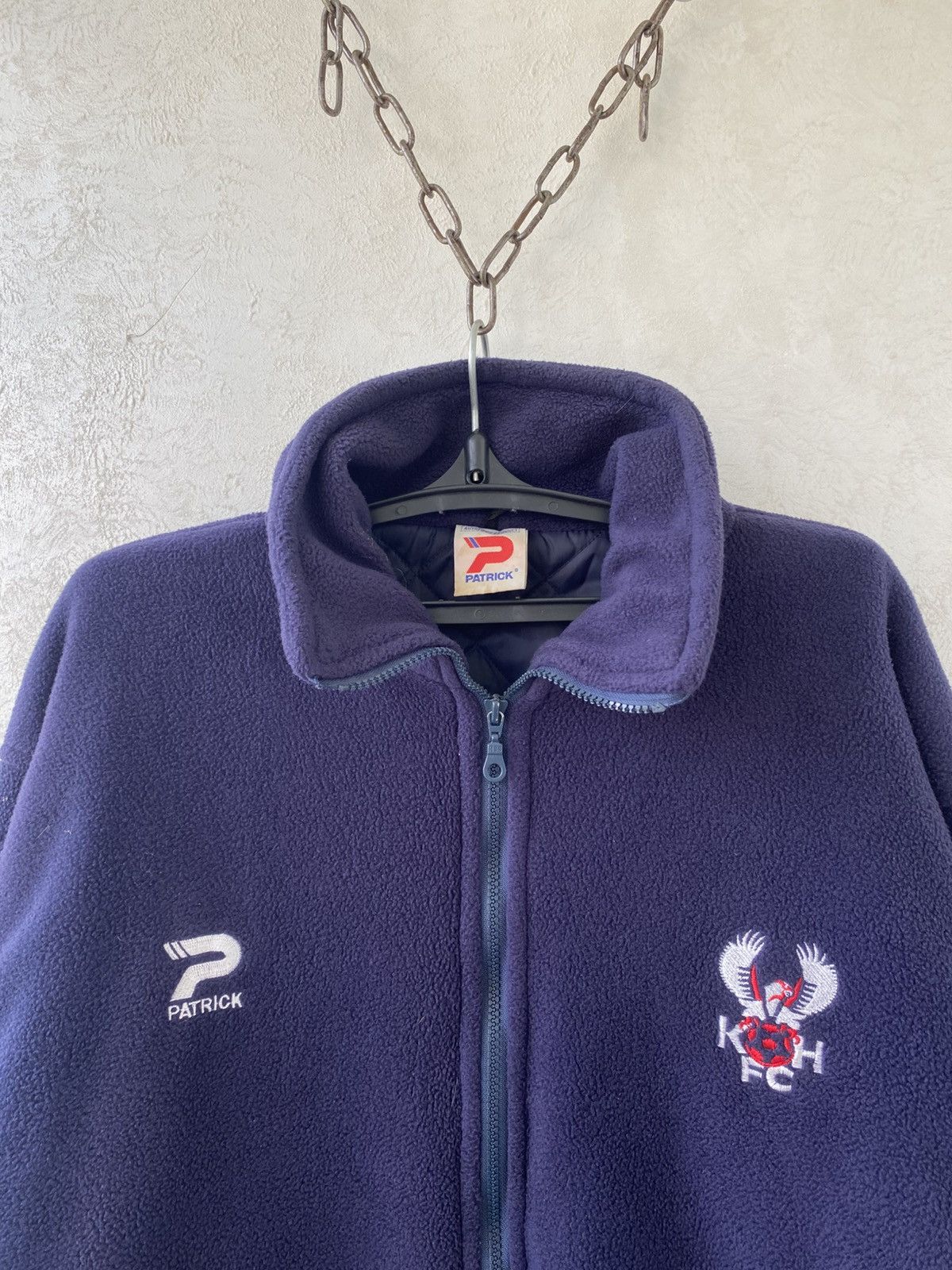 Other Vintage Kidderminster Harriers Fleece Training Soccer Jacket Size US XL / EU 56 / 4 - 5 Thumbnail