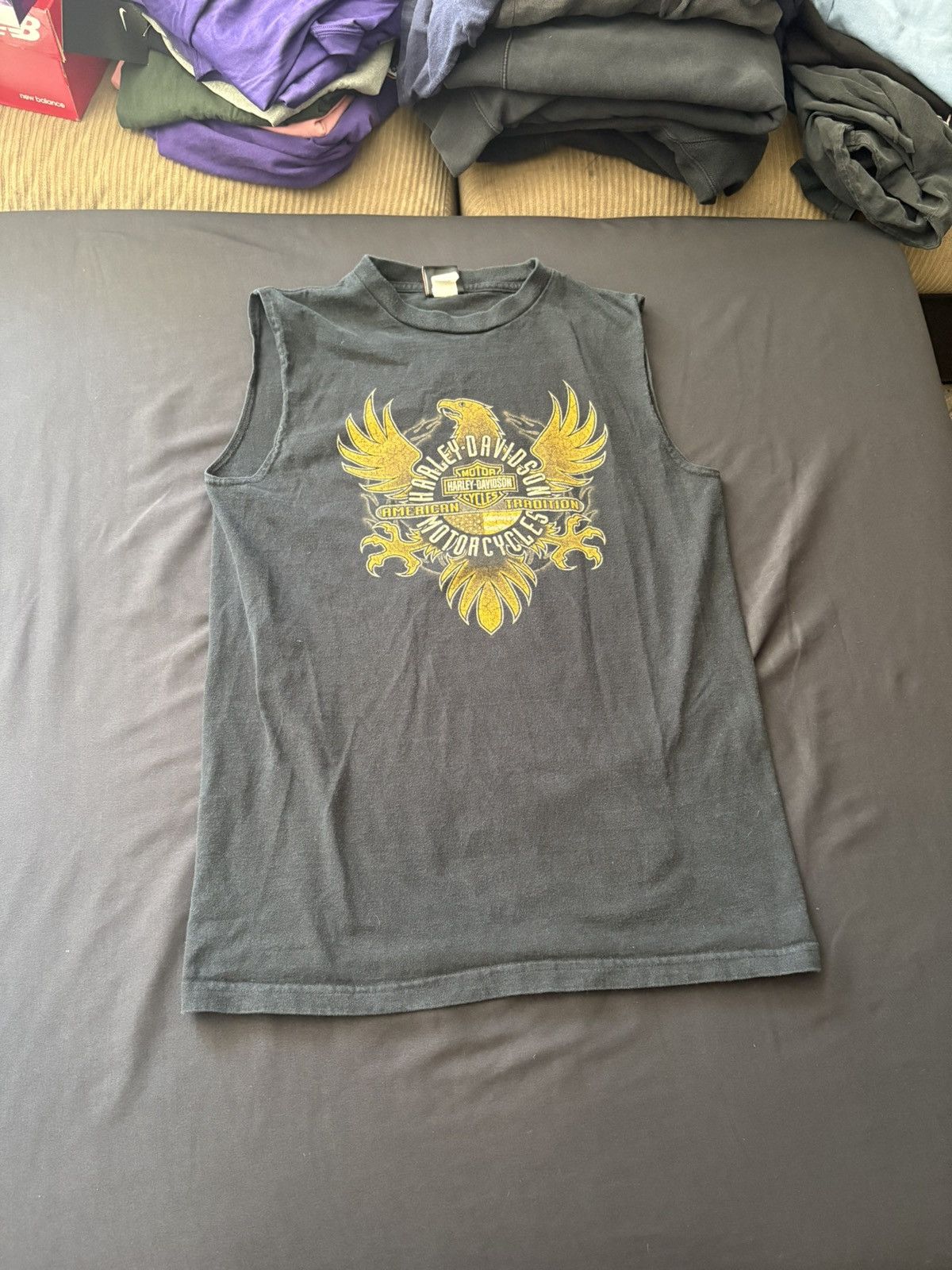 Harley Davidson Vintage Harley Davidson Tank Top Size US M / EU 48-50 / 2 - 1 Thumbnail