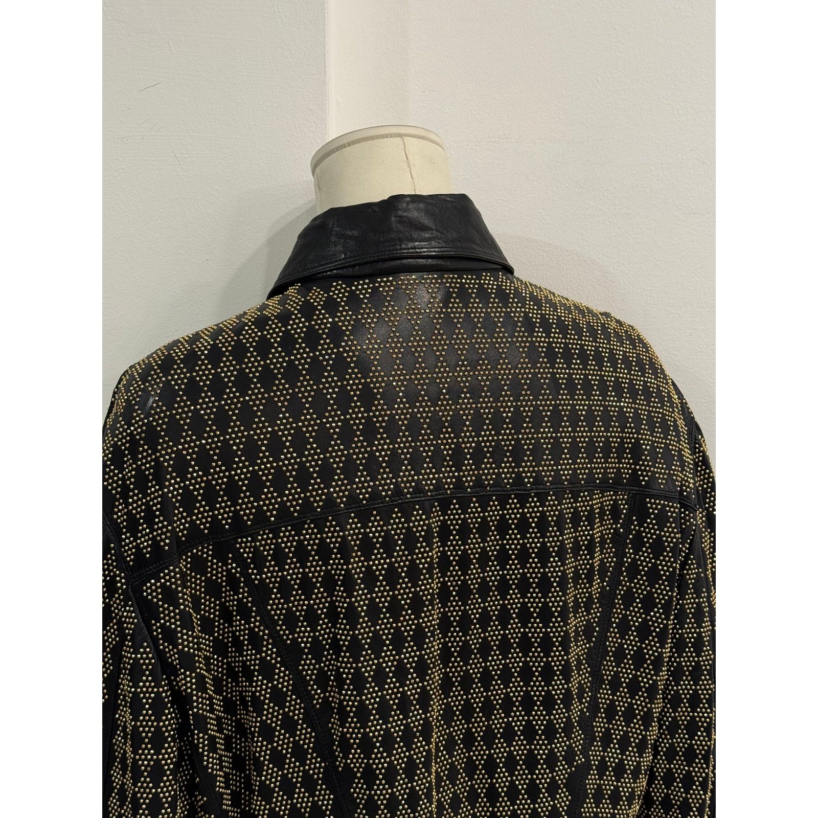 Versace S/S1992 Gianni Versace studded leather jacket Size M / US 6-8 / IT 42-44 - 9 Thumbnail