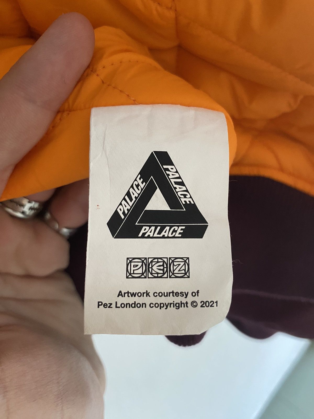 Palace Palace x PEZ “Pezman” MA-1 Bomber – FW21 - Burgundy Size US L / EU 52-54 / 3 - 13 Thumbnail