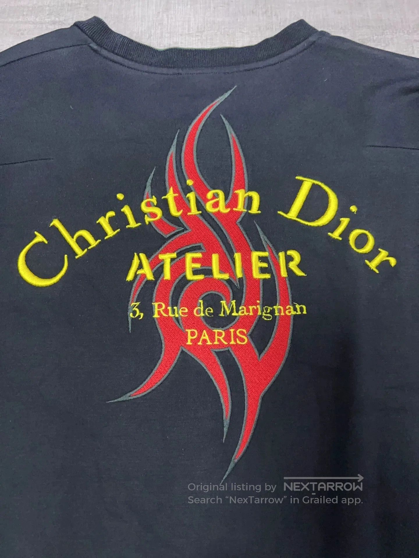 Dior Dior Embroidered Letter Hoodie for Men. Size US M / EU 48-50 / 2 - 5 Thumbnail