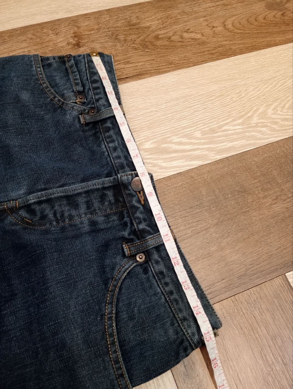 Maison MIHARA YASUHIRO RARE MIHARAYASUHIRO DENIM + CARGO MIDI SKIRT Size 30" / US 8 / IT 44 - 10 Thumbnail