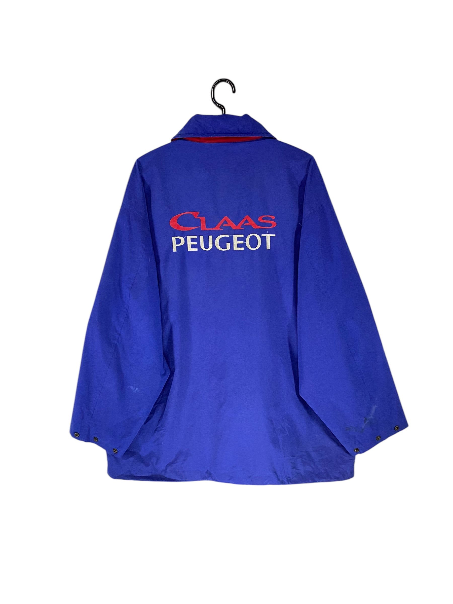 Vintage 90s Peugeot CLAAS embroidered logo coah jacket Size US L / EU 52-54 / 3 - 1 Thumbnail