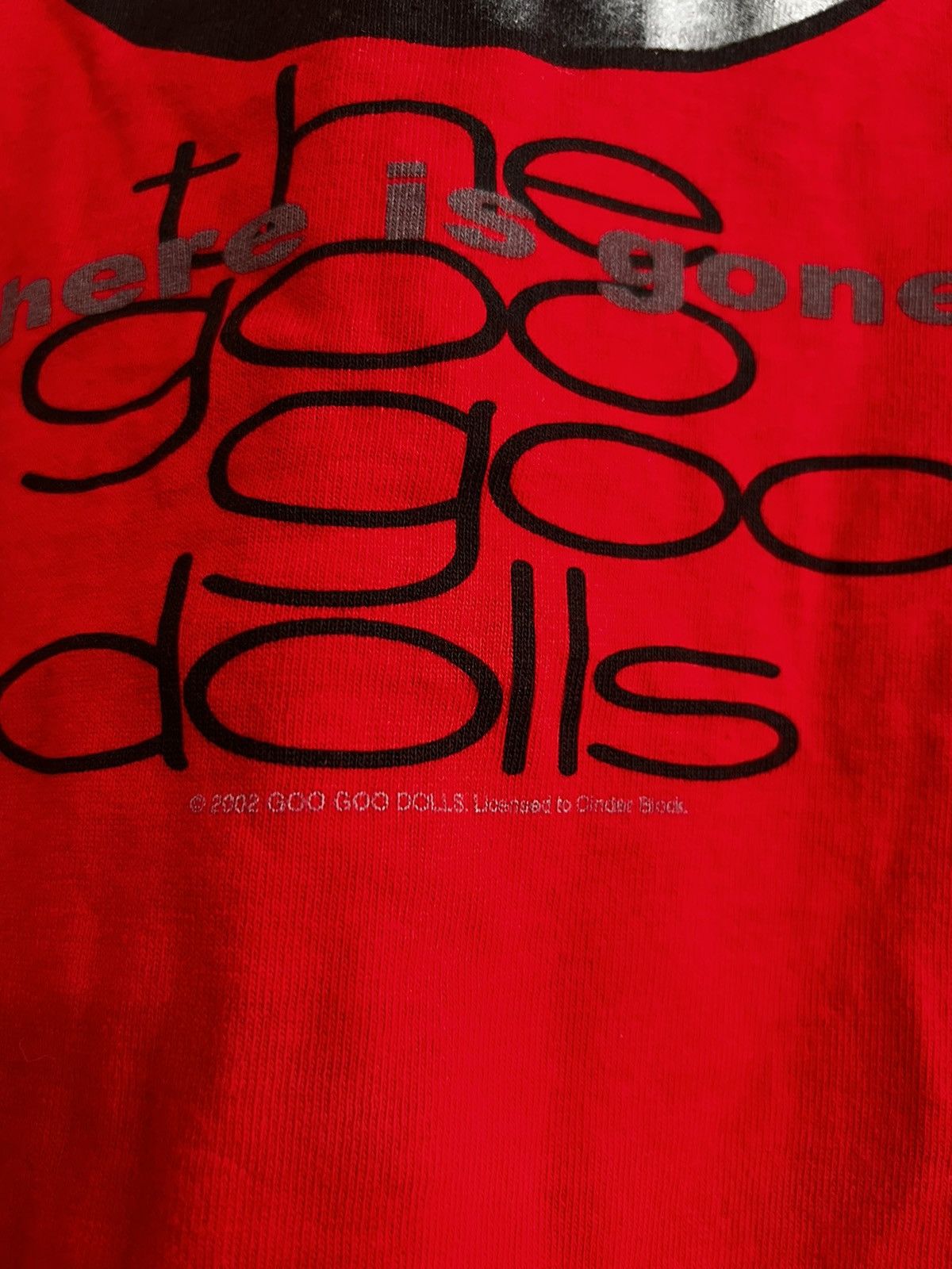 Band Tees Vintage The Goo Goo Dolls Gutterflower L Red 2002 Rock Band Size US L / EU 52-54 / 3 - 5 Thumbnail
