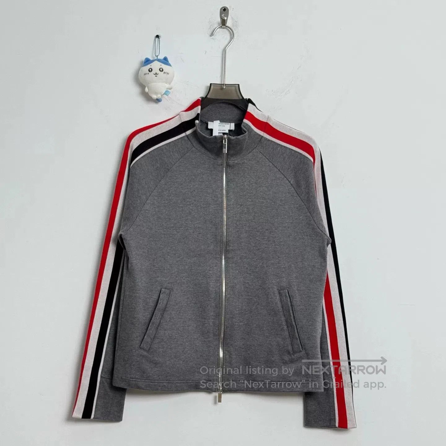 Thom Browne Thom Browne Gray Zip Jacket Size 2. Size US M / EU 48-50 / 2 - 1 Thumbnail