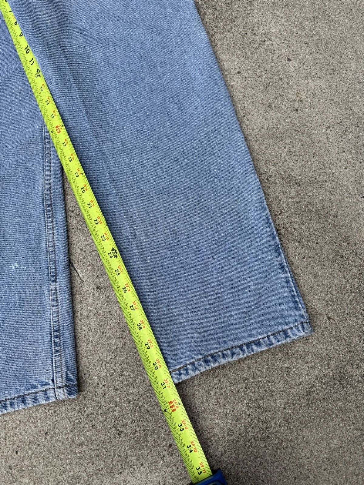 Levi's × Vintage Vintage 90’s Levis 550 Relaxed Loose Fit Light Jeans 38x31 Size US 38 / EU 54 - 9 Thumbnail