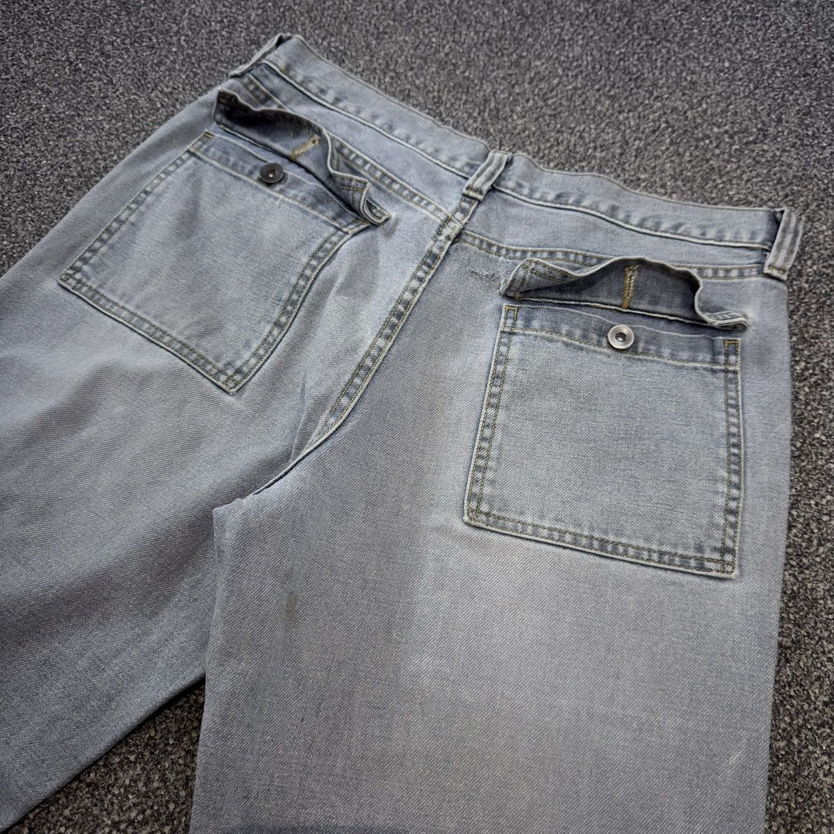 Undercover × Uniqlo 🇯🇵 Vintage 90s Bush Uniqlo Fatigue Denim Size US 32 / EU 48 - 7 Thumbnail