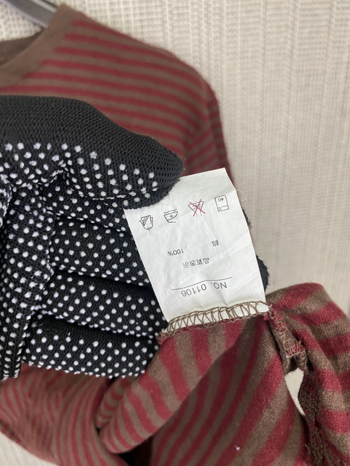 Japanese Brand × Y's × Yohji Yamamoto Sacsny y'saccs by yohji yamamoto striped tshirt Size US L / EU 52-54 / 3 - 8 Thumbnail
