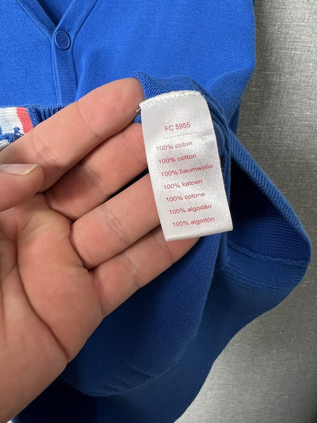 Lacoste Lacoste Live Button Cardigan Sweater Crocodile Logo Size US S / EU 44-46 / 1 - 12 Thumbnail