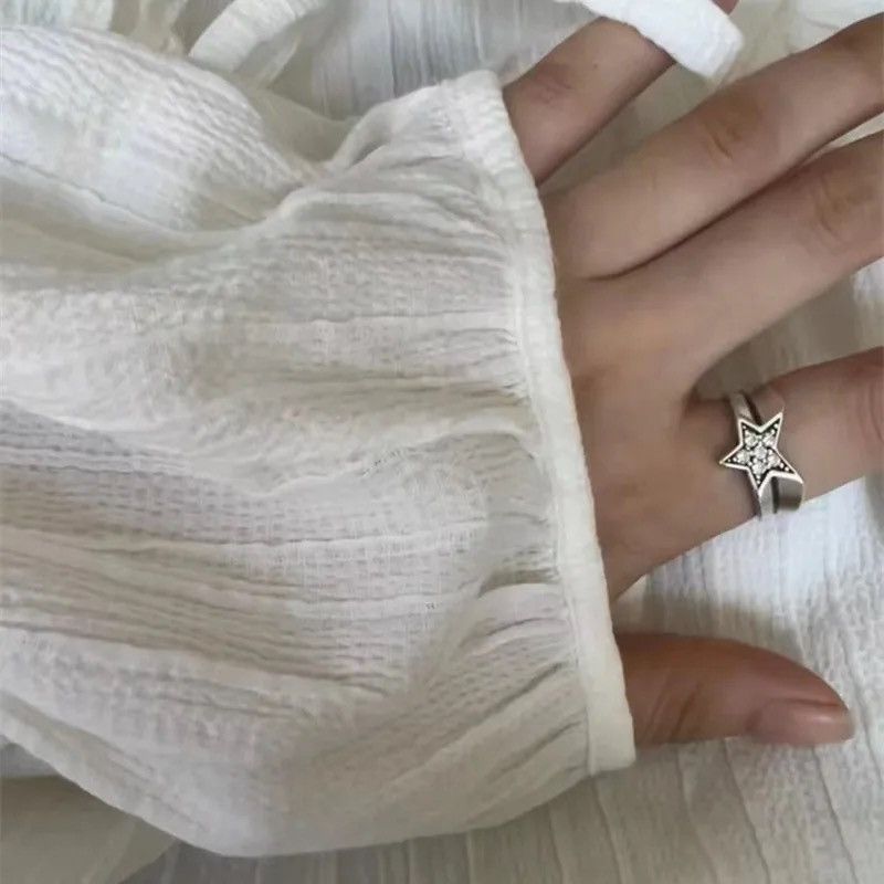 Handmade Star Opening Rings Size ONE SIZE - 4 Thumbnail
