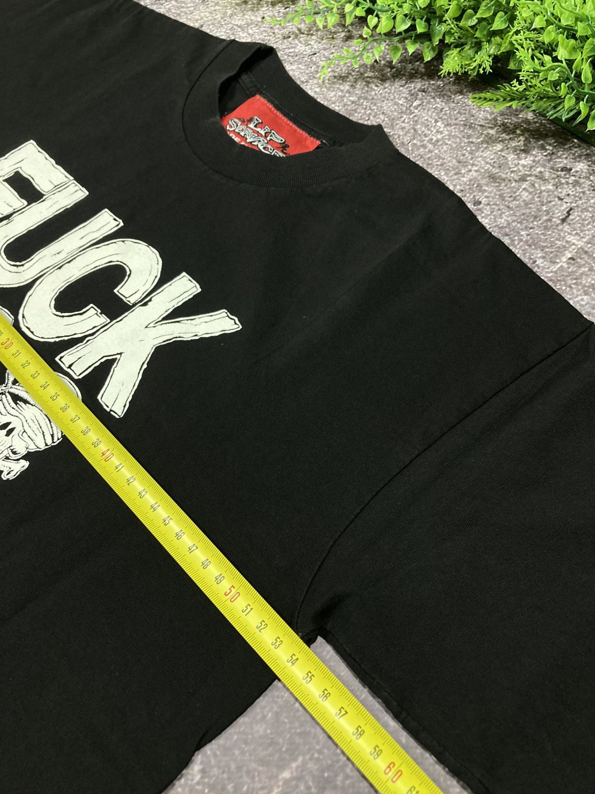 Lip Service VINTAGE LIP SERVICE LOS ANGELES FUCK CENSORSHIP T-SHIRT TEE Size US L / EU 52-54 / 3 - 10 Thumbnail