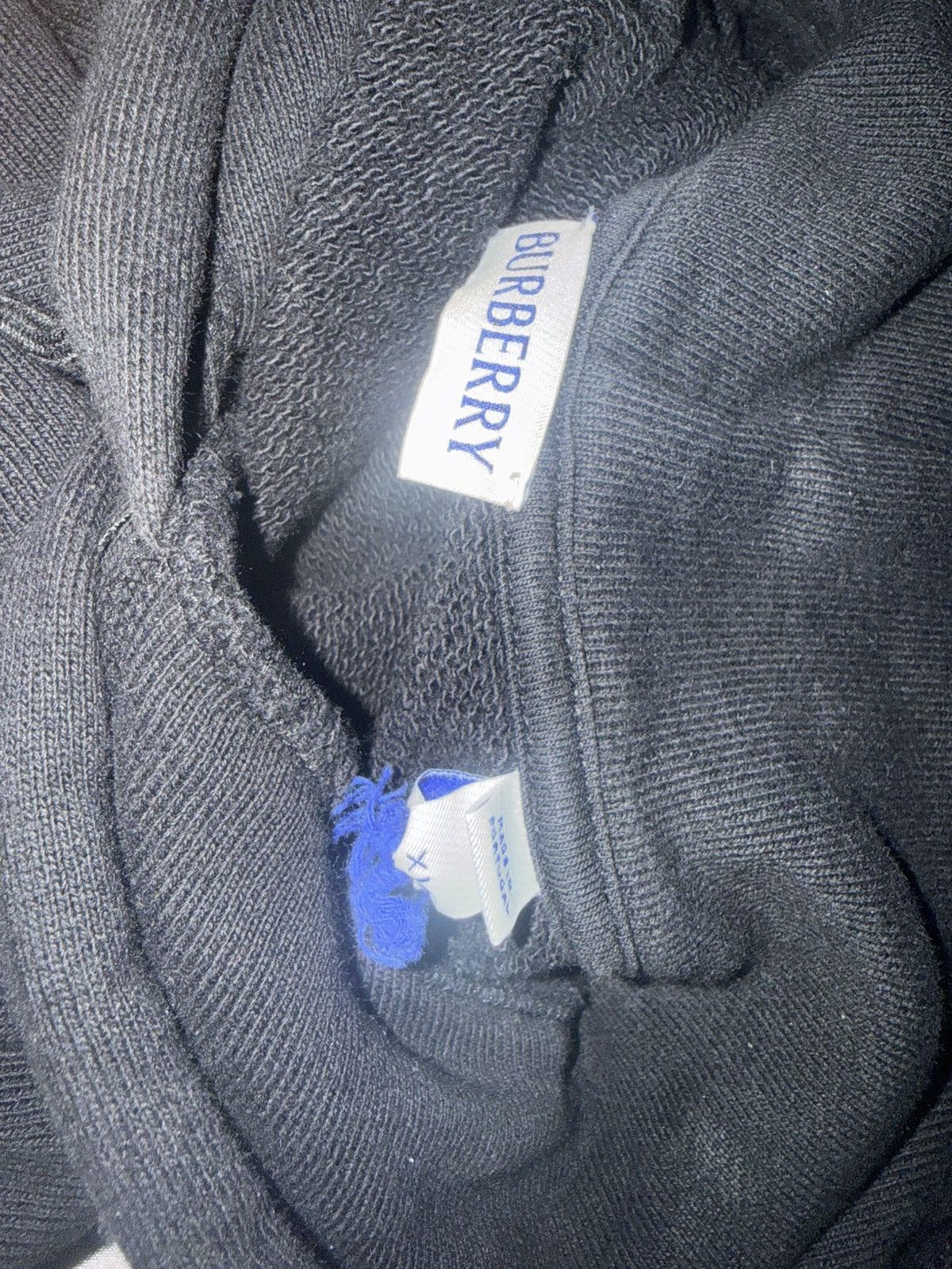 Burberry Check Label Cotton Hoodie Size US XL / EU 56 / 4 - 5 Thumbnail