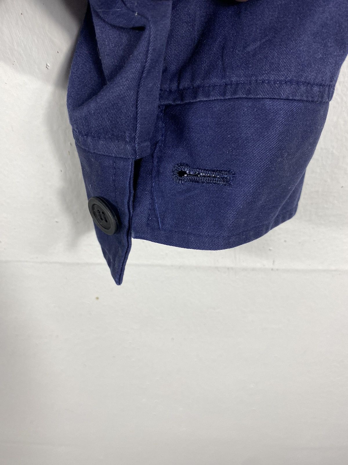 Japanese Brand Workwear Shell The Service Uniform Bomber Button Jacket Size US M / EU 48-50 / 2 - 6 Thumbnail