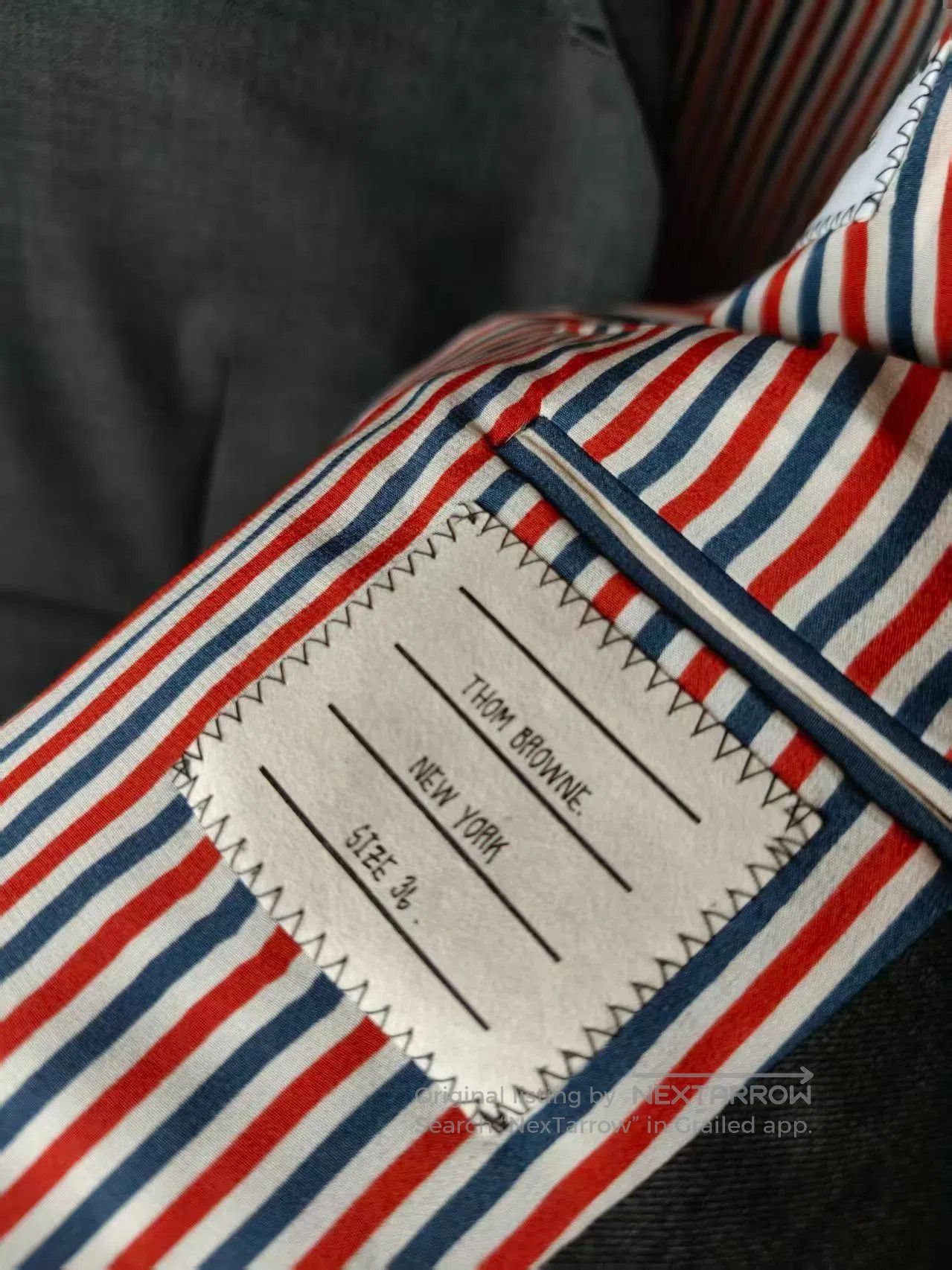 Other TB Genuine Striped Coat. Size US M / EU 48-50 / 2 - 5 Thumbnail