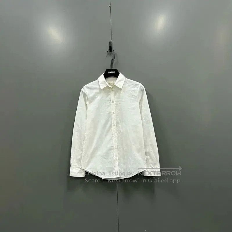 Burberry Burberry White Cotton Long Sleeve Shirt. Size XXS / US 00 / IT 34 - 1 Thumbnail