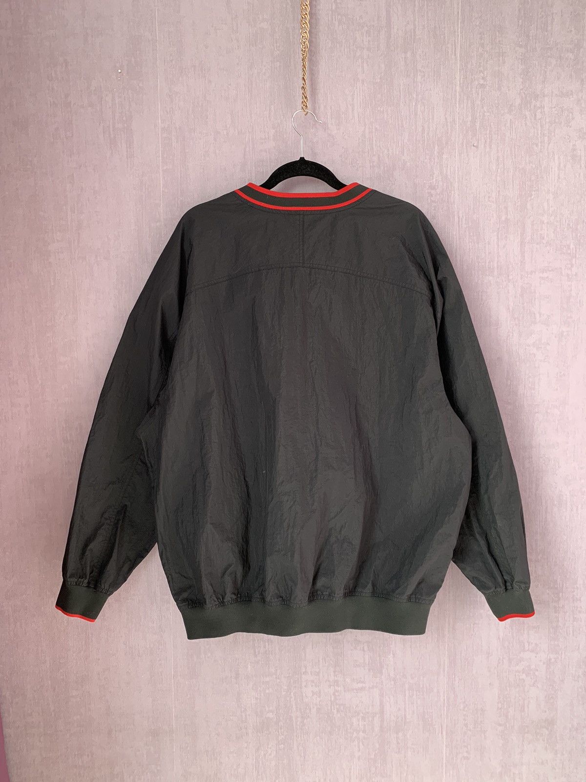 Nike × Vintage Nike Vintage center logo nylon anorak Size US XL / EU 56 / 4 - 5 Thumbnail