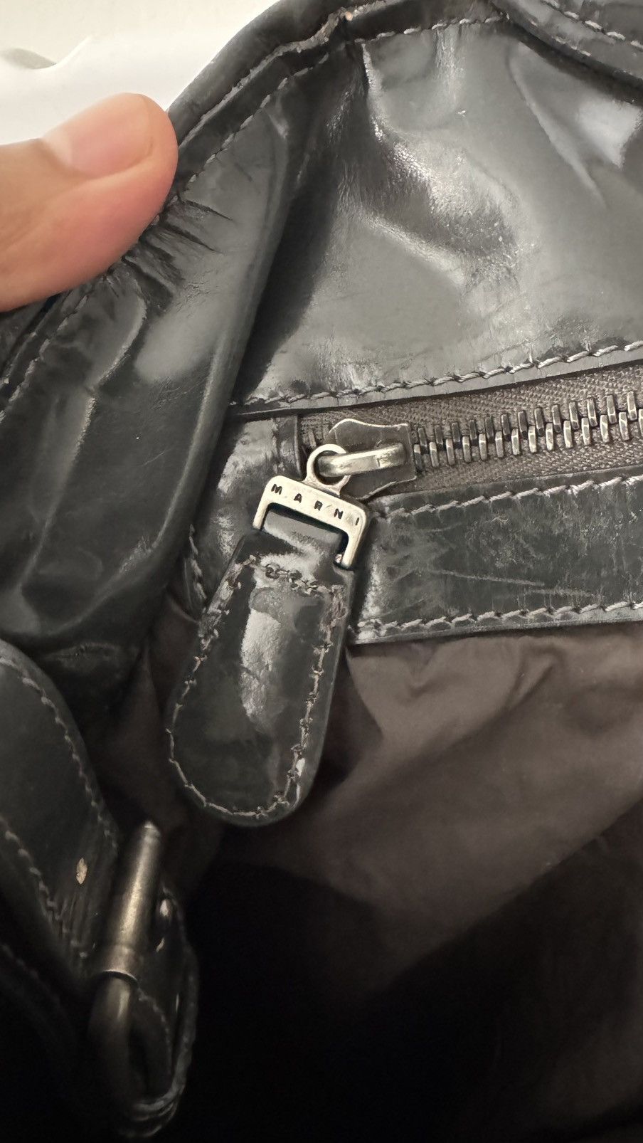Marni Marni Lambskin Balloon Shoulder Bag Size ONE SIZE - 13 Thumbnail