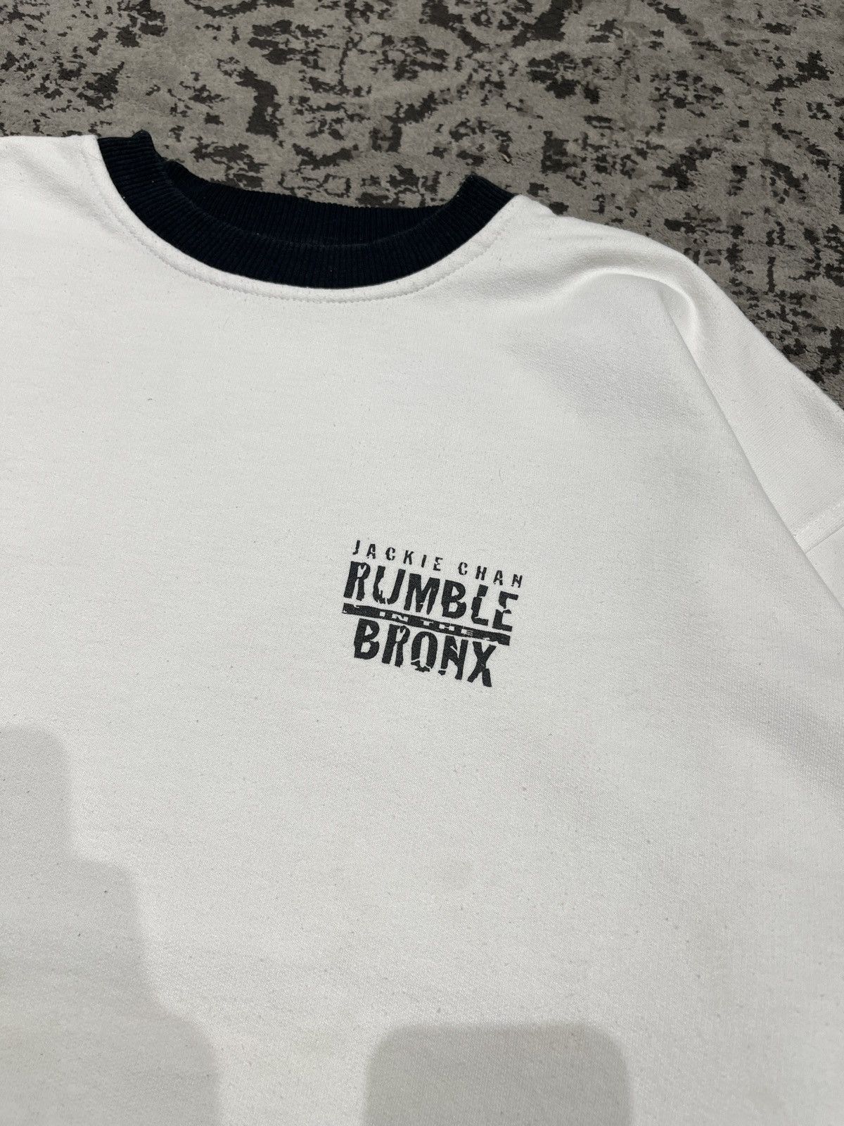 Vintage 90’s Jackie Chan “ Rumble In The Bronx “ Movie Promo Size US XL / EU 56 / 4 - 2 Thumbnail