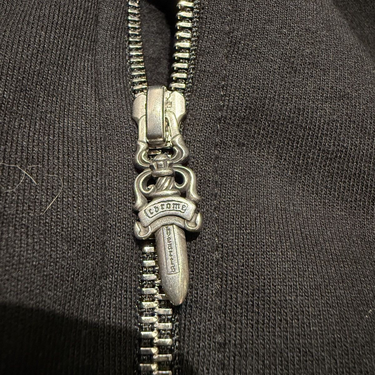 Chrome Hearts Chrome Hearts Black& Gold Glitter Script Zip Up Hoodie Size US XL / EU 56 / 4 - 5 Thumbnail