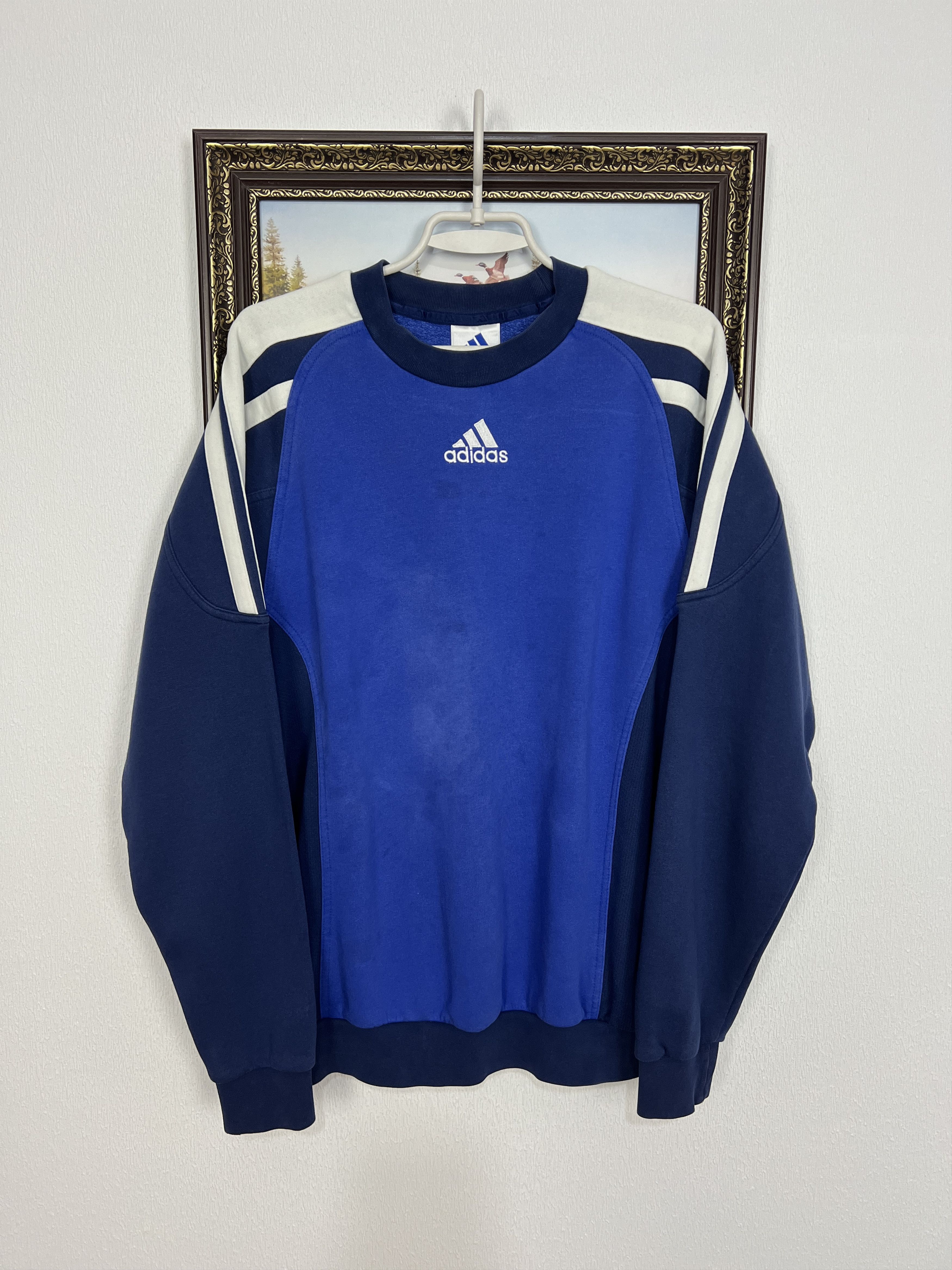 Adidas Brondby Football Sweatshirt Soccer Crewneck Track Top Size US M / EU 48-50 / 2 - 2 Thumbnail