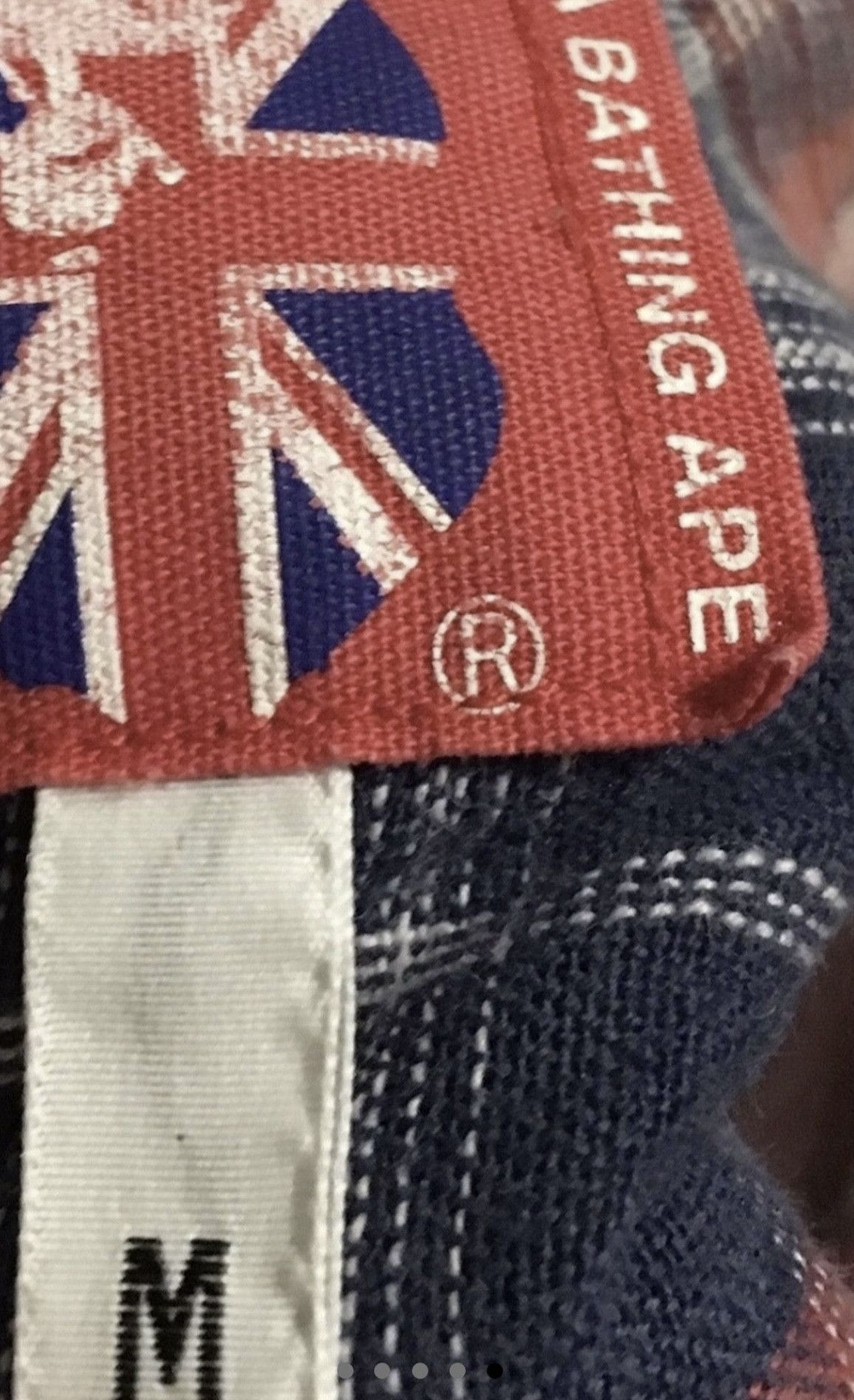 Bape Bape long sleeve flannel button up shirt Size US M / EU 48-50 / 2 - 3 Thumbnail