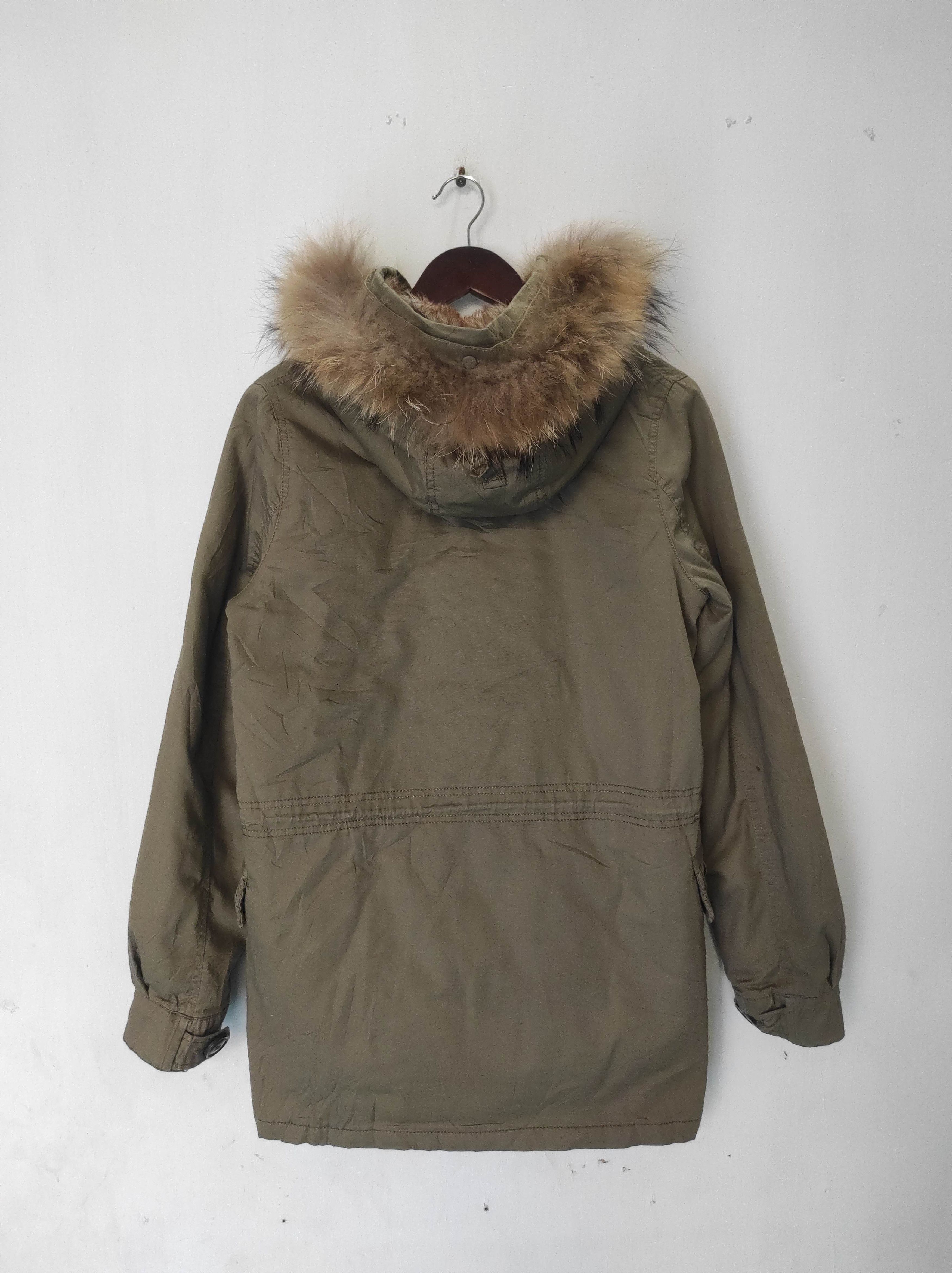 MOUSSY Azul by Moussy Military Fur Hoodie Jacket i6w9 LGB style Size US S / EU 44-46 / 1 - 14 Thumbnail
