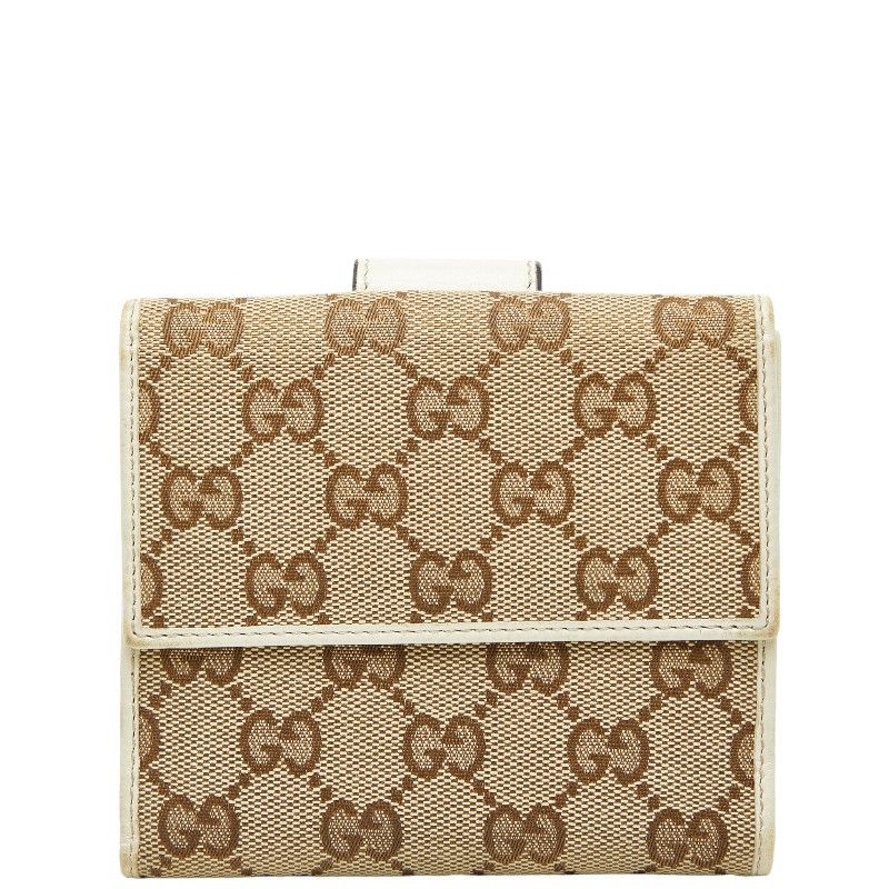 Gucci Gucci GG Canvas Bifold Wallet Canvas Short Wallet 212090 DUTY FREE for USA