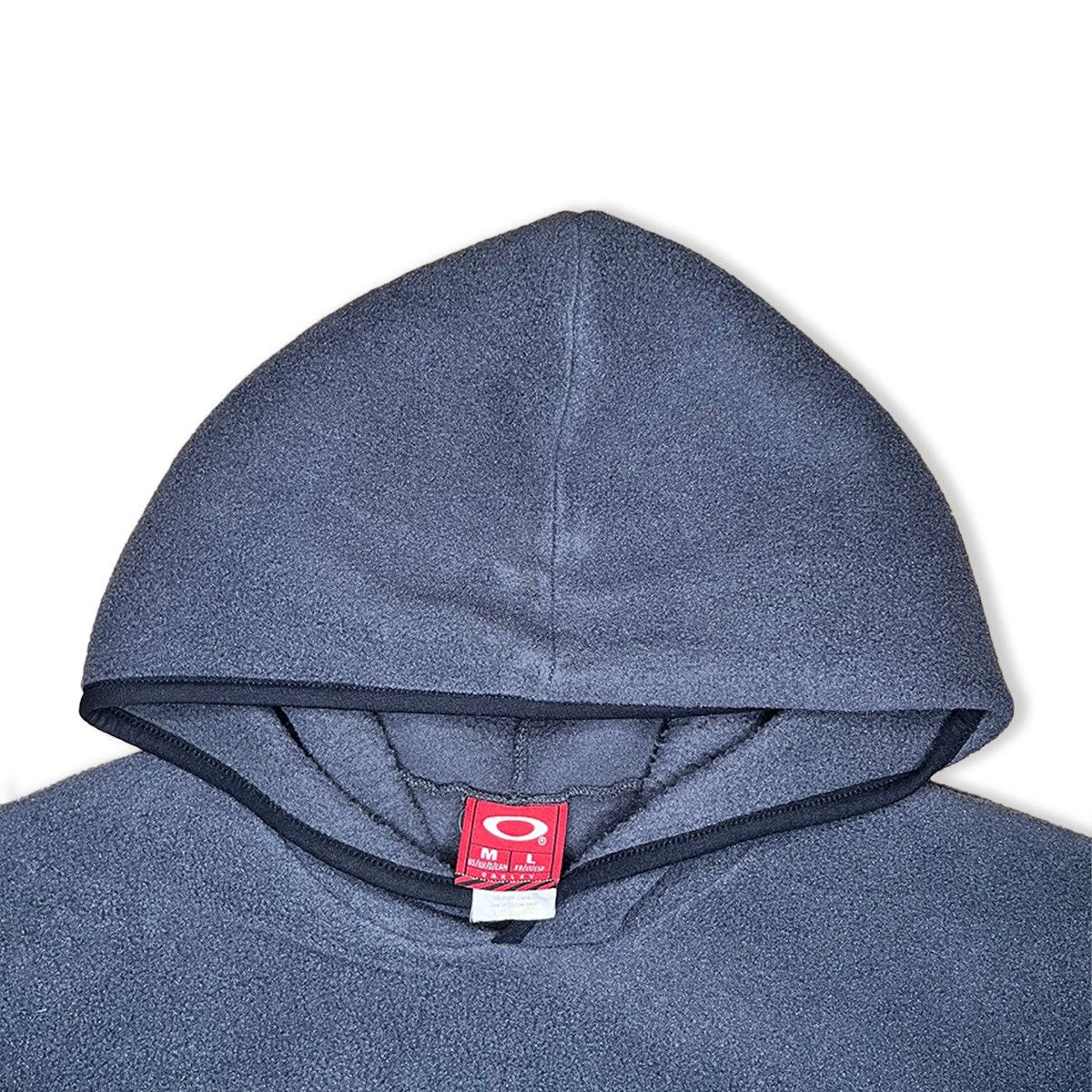 Oakley Vintage 00’s Oakley Panelled Hooded Fleece Size US M / EU 48-50 / 2 - 5 Thumbnail