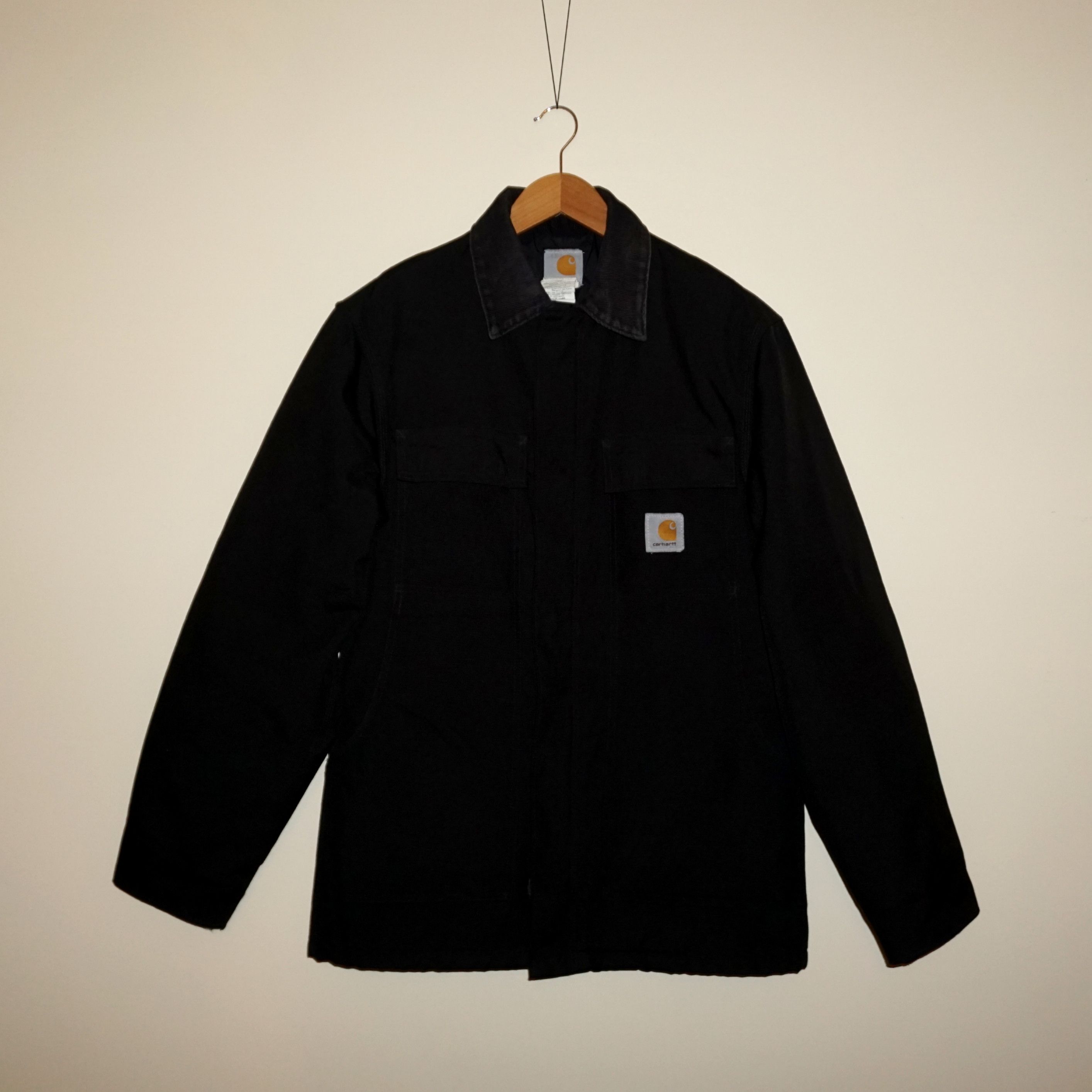 Carhartt × Vintage 90s Carhartt JB105 black detroit jacket sz XL