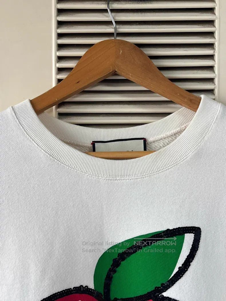 Gucci Gucci Apple logo sweatshirt Size US S / EU 44-46 / 1 - 3 Thumbnail