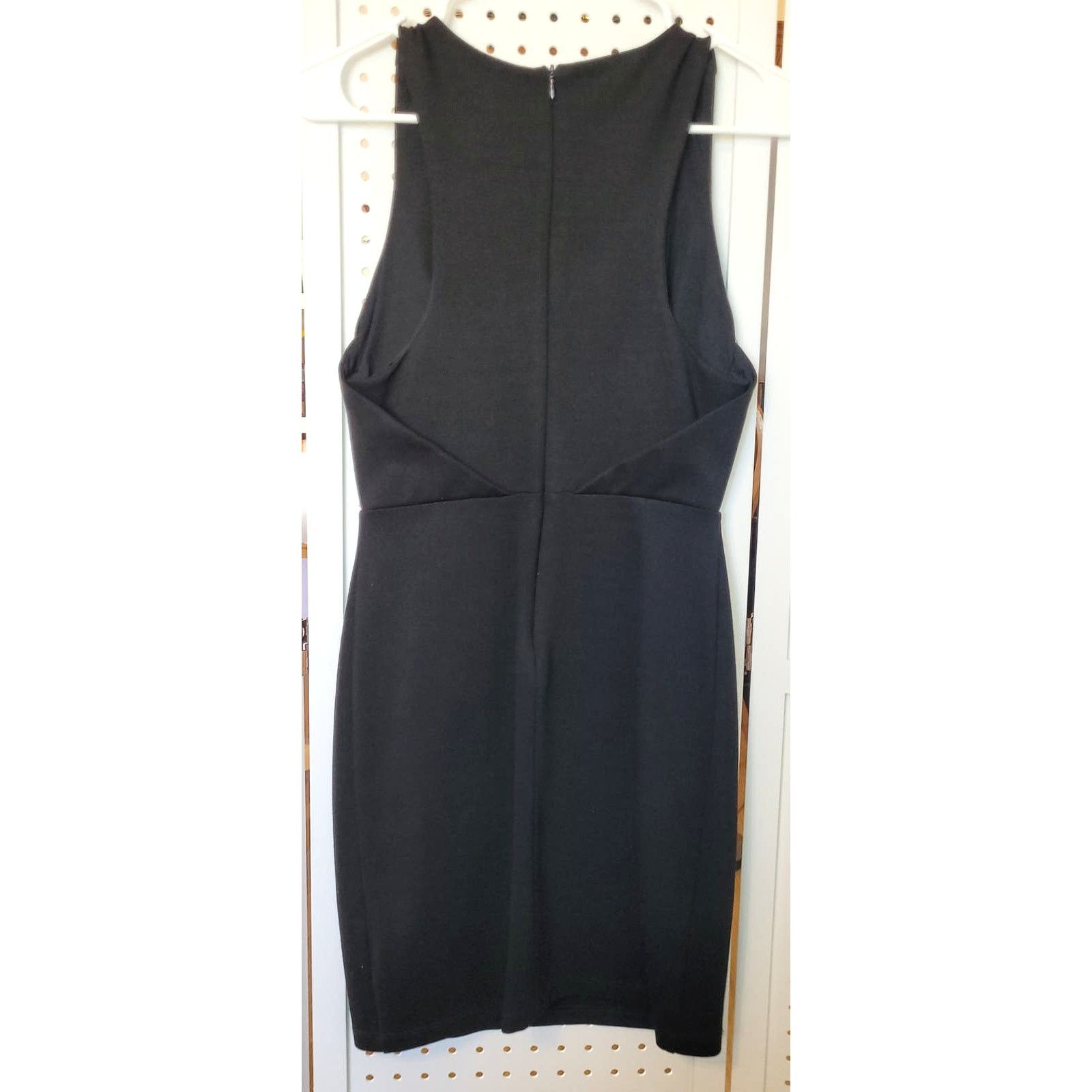 Zara TRAFALUC Zara Women's Dress M Black Mini Bodycon Sleeveless Size M / US 6-8 / IT 42-44 - 8 Thumbnail