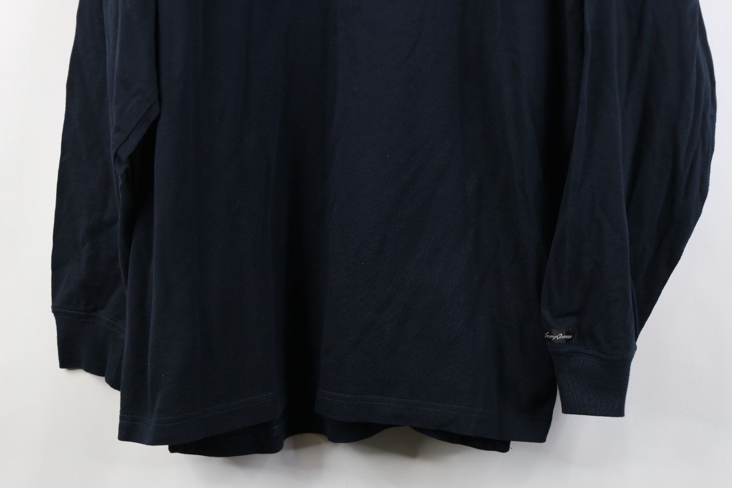 Vintage Vintage 90s Streetwear Long Sleeve Golf Polo Shirt Black Size US L / EU 52-54 / 3 - 3 Thumbnail