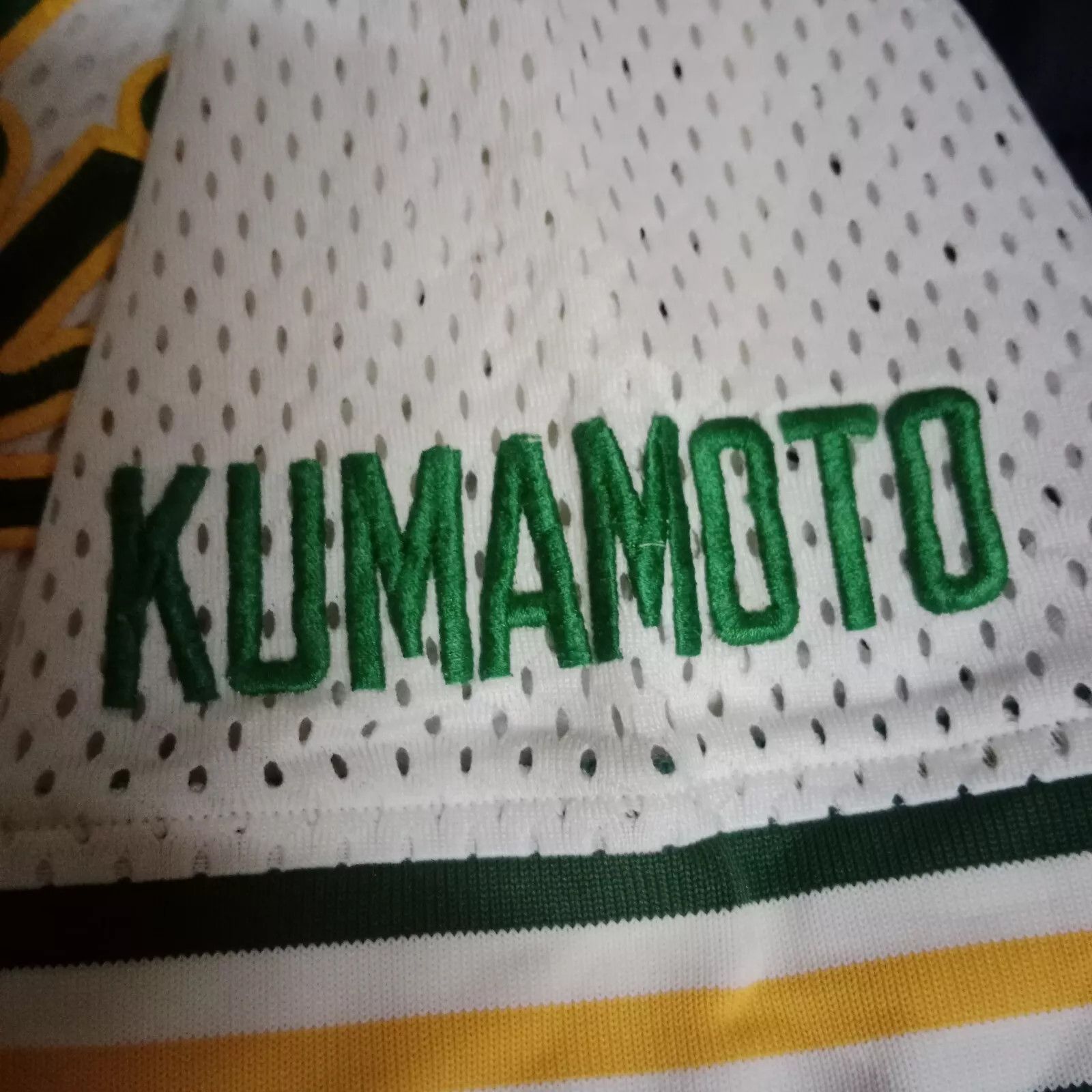 Japanese Brand × MLB Mitsubishi Denki B-Team Game Used Japanese Baseball Jersey Size US L / EU 52-54 / 3 - 3 Thumbnail