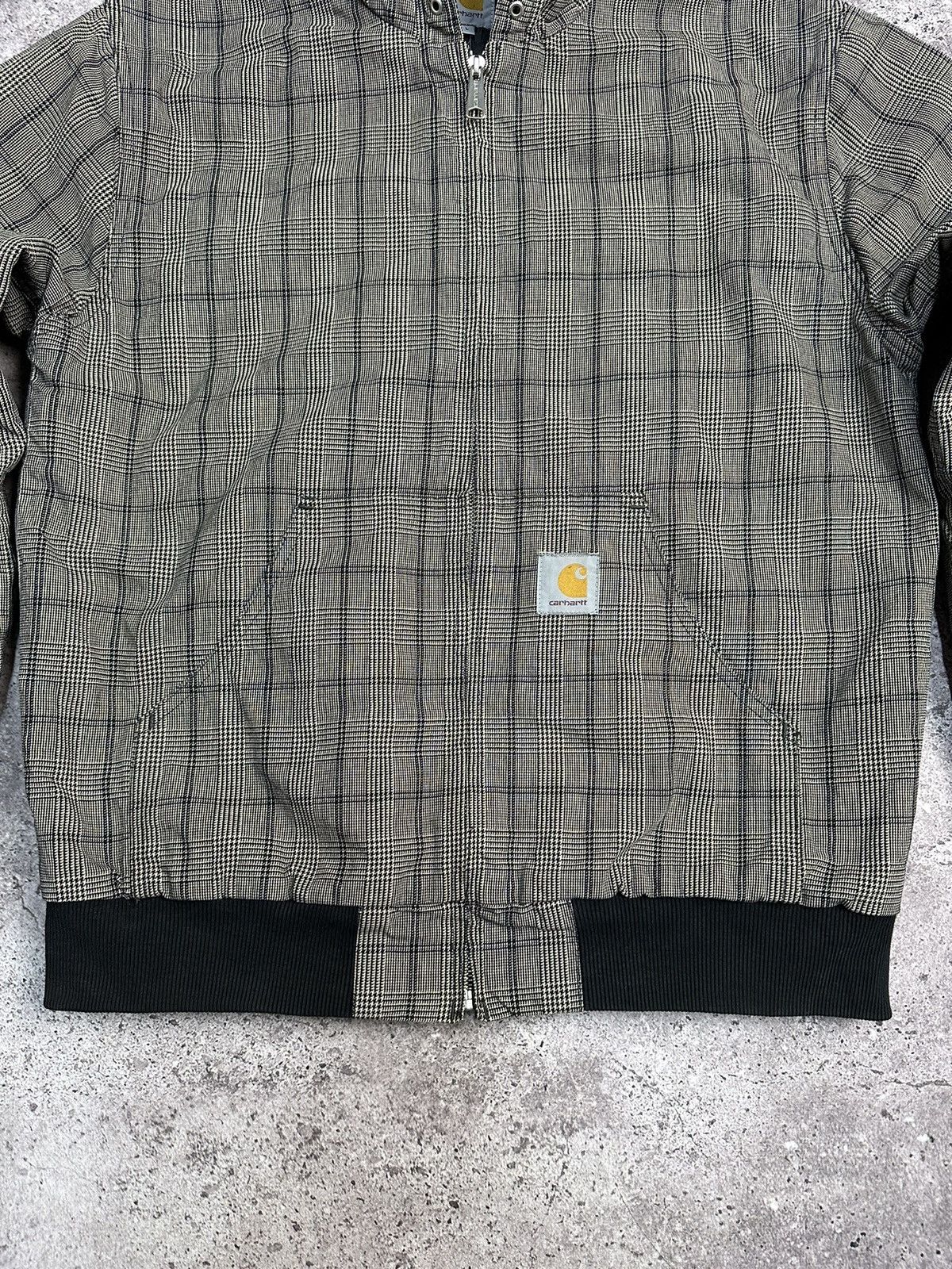 Carhartt Vintage Carhartt Active Jacket Check Print Kanye West Style Size US L / EU 52-54 / 3 - 6 Thumbnail