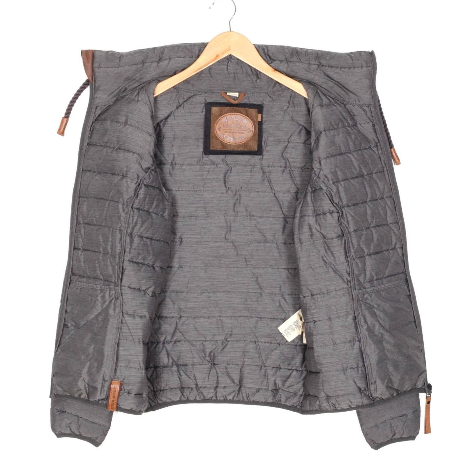 Vintage NAKETANO Jacket Women Size L Padded Quilted Drawstring MJ5227 Size L / US 10 / IT 46 - 4 Thumbnail