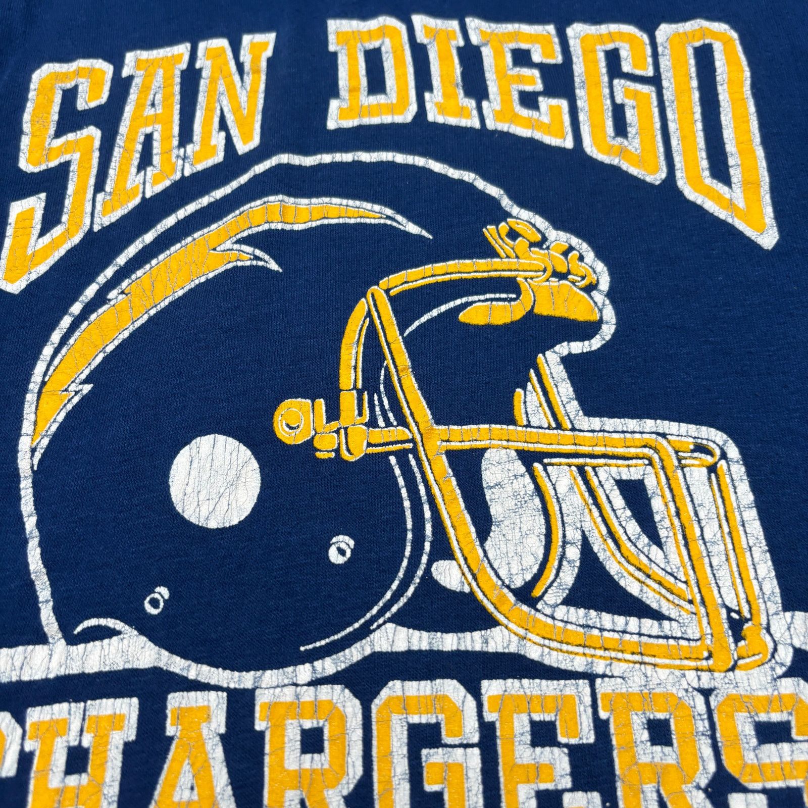 Vintage Vintage 80s San Diego Chargers Tee Shirt Men's Large Stedman Size US L / EU 52-54 / 3 - 12 Thumbnail