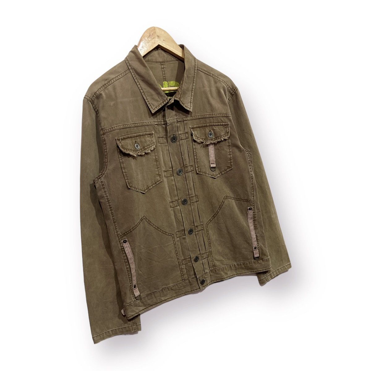 Japanese Brand 🔥 Typo Graphical Nois bondage rider jacket Size US S / EU 44-46 / 1 - 3 Thumbnail