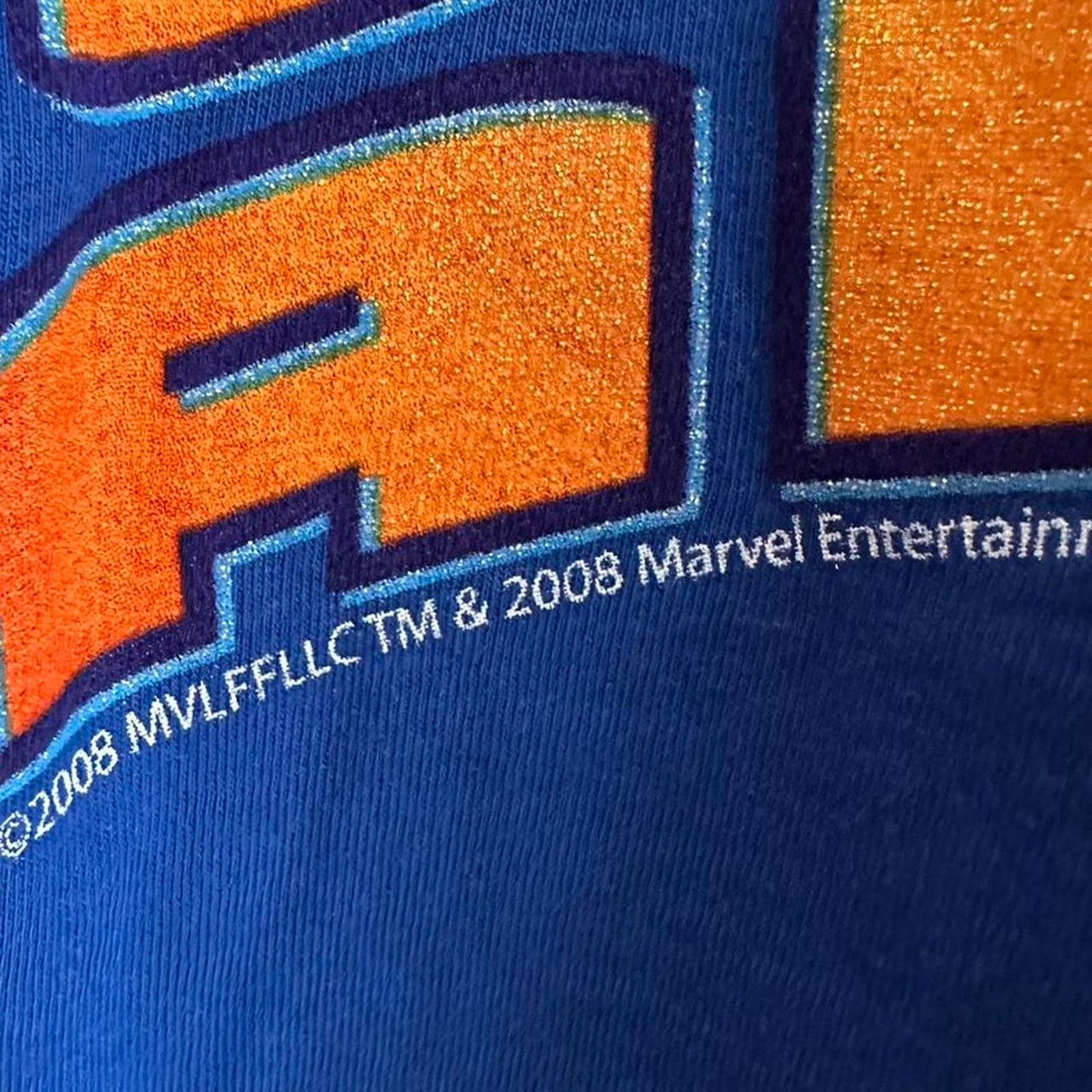 Marvel Comics × Vintage Vintage 2008 Iron Man Surfing Kids Shirt Kids L Size US XS / EU 42 / 0 - 3 Thumbnail