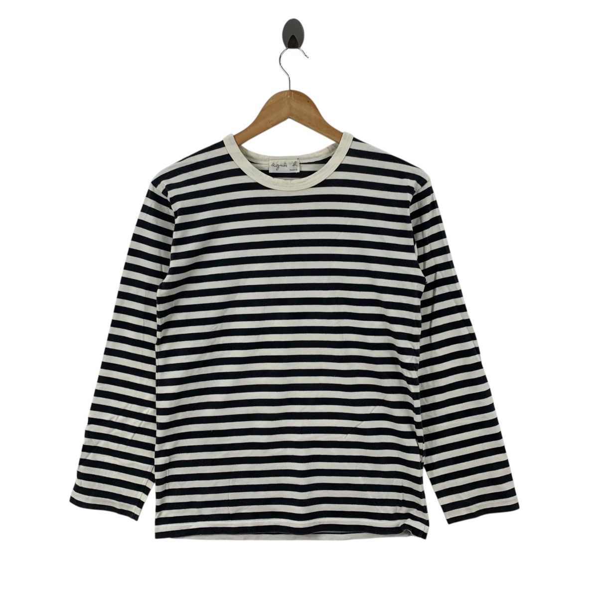 Designer × Vintage × agnes b. Pick!! Vtg AGNES B Stripe Long